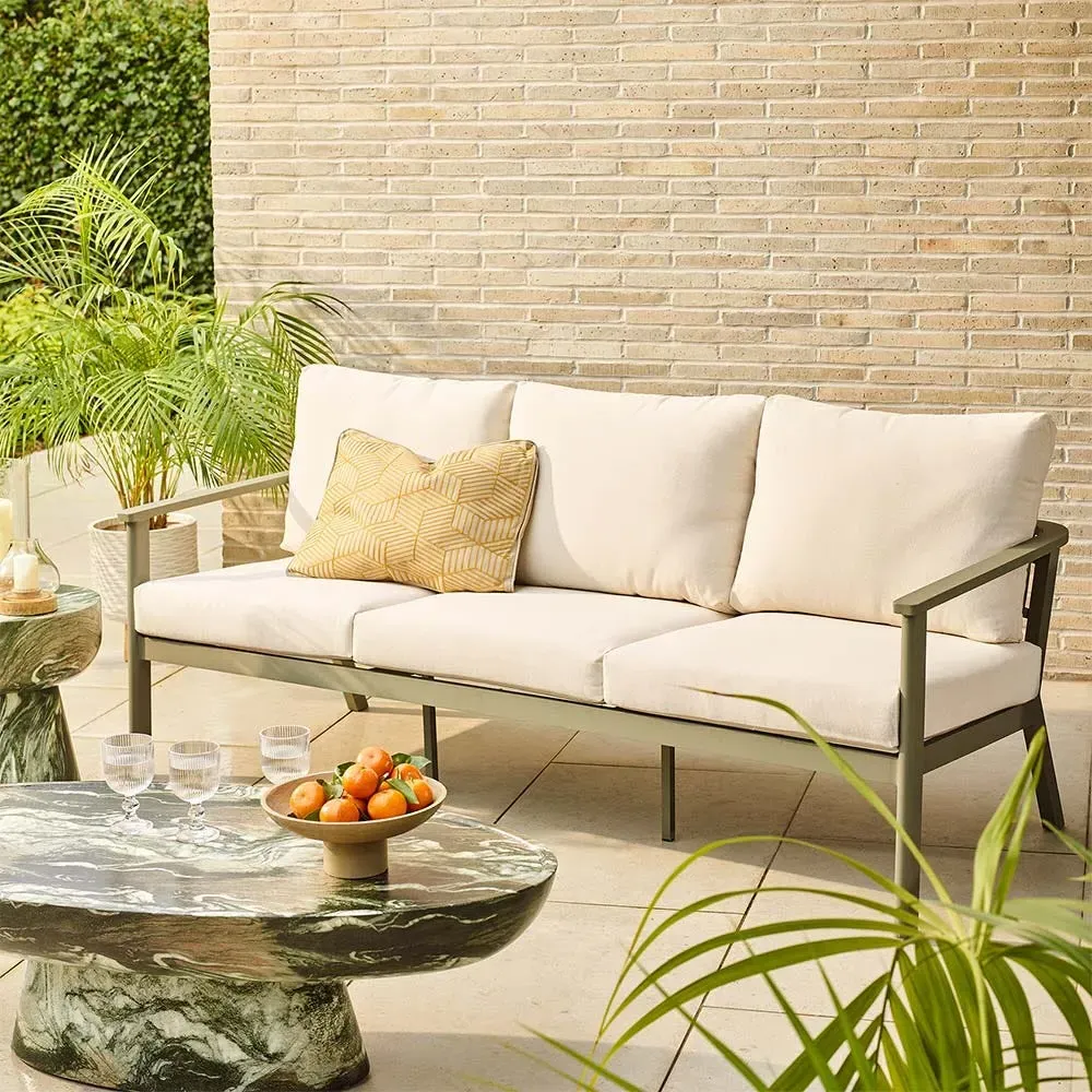 Valentina Large 3-Seater Sofa - Sage Green image