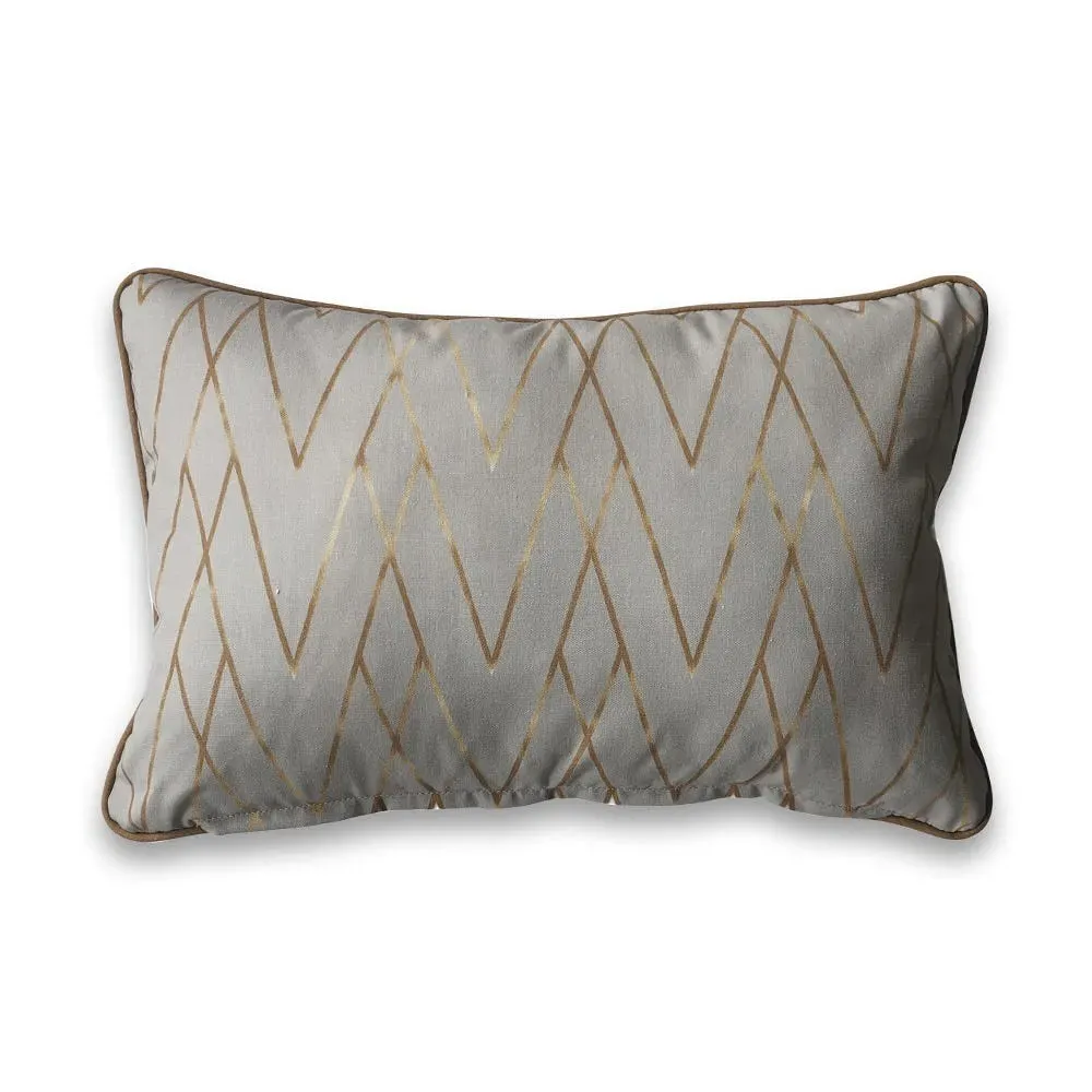 Zigzags Rectangle Scatter Cushion with Removable Cover image