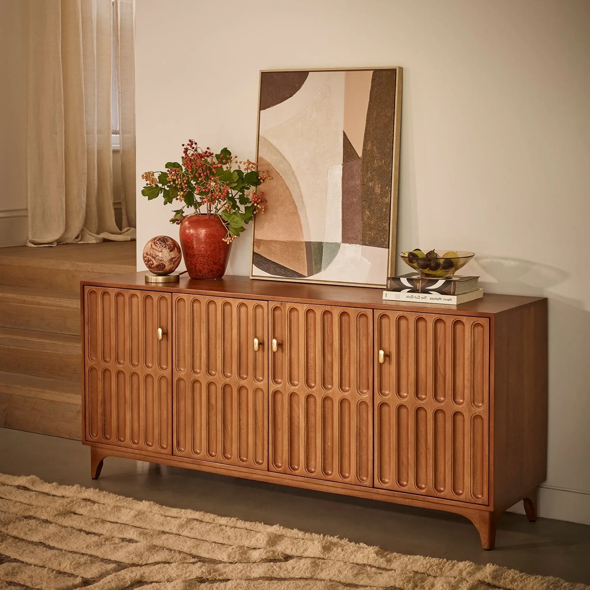 Sheridan Sideboard with Storage - Mango Wood by Atkin and Thyme