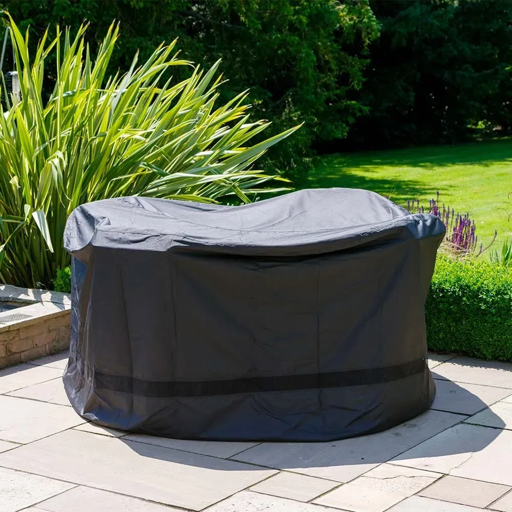 6 Seat Round Dining Set Cover - Polyester by Atkin and Thyme