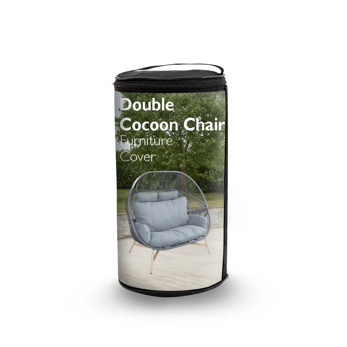 Deluxe Double Cocoon Chair Cover - Polyester by Atkin and Thyme
