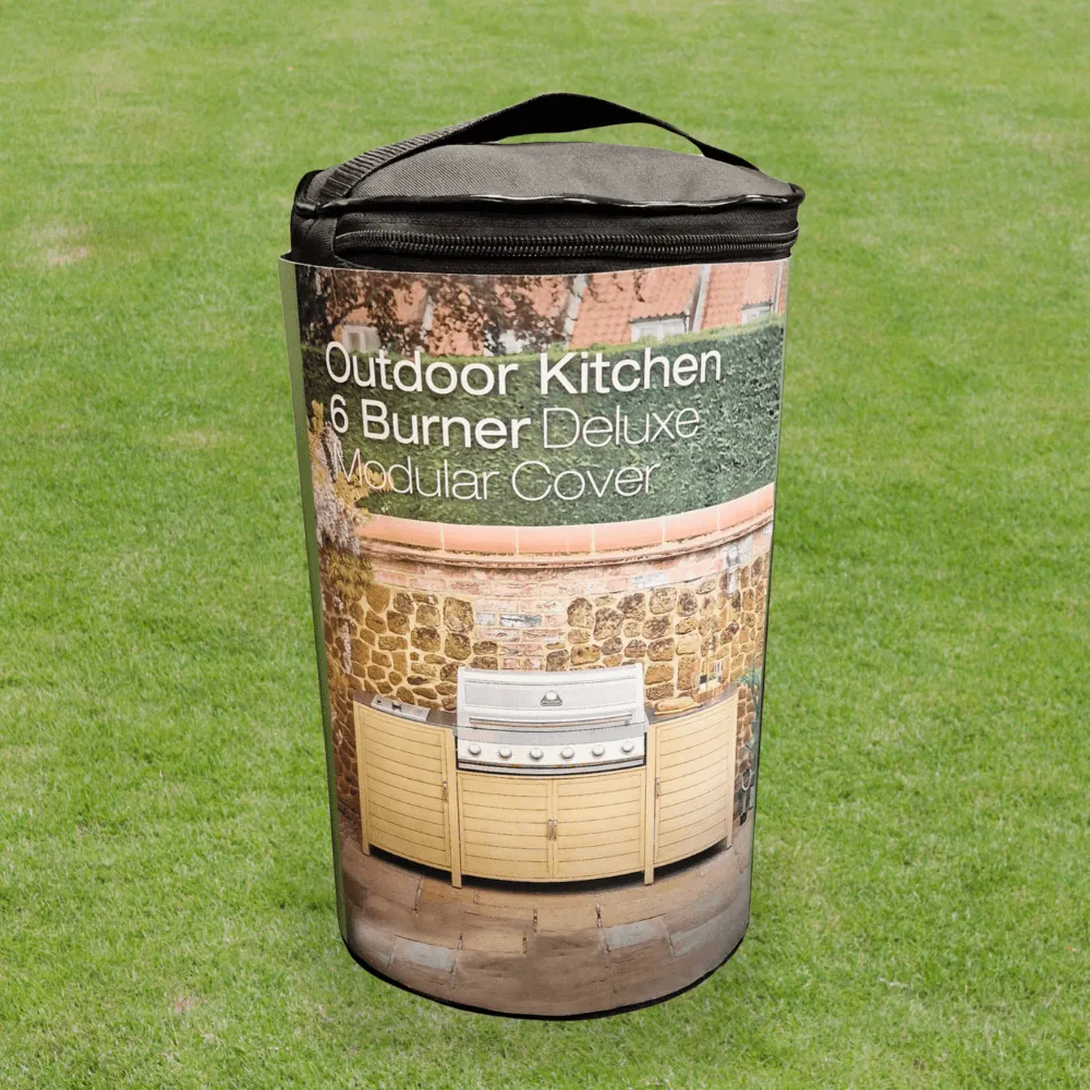 Paola Outdoor Kitchen 6 Burner Cover by Atkin and Thyme