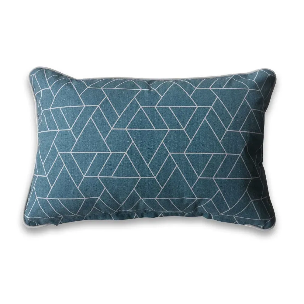 Triangles Scatter Cushion - 40x60cm by Atkin and Thyme