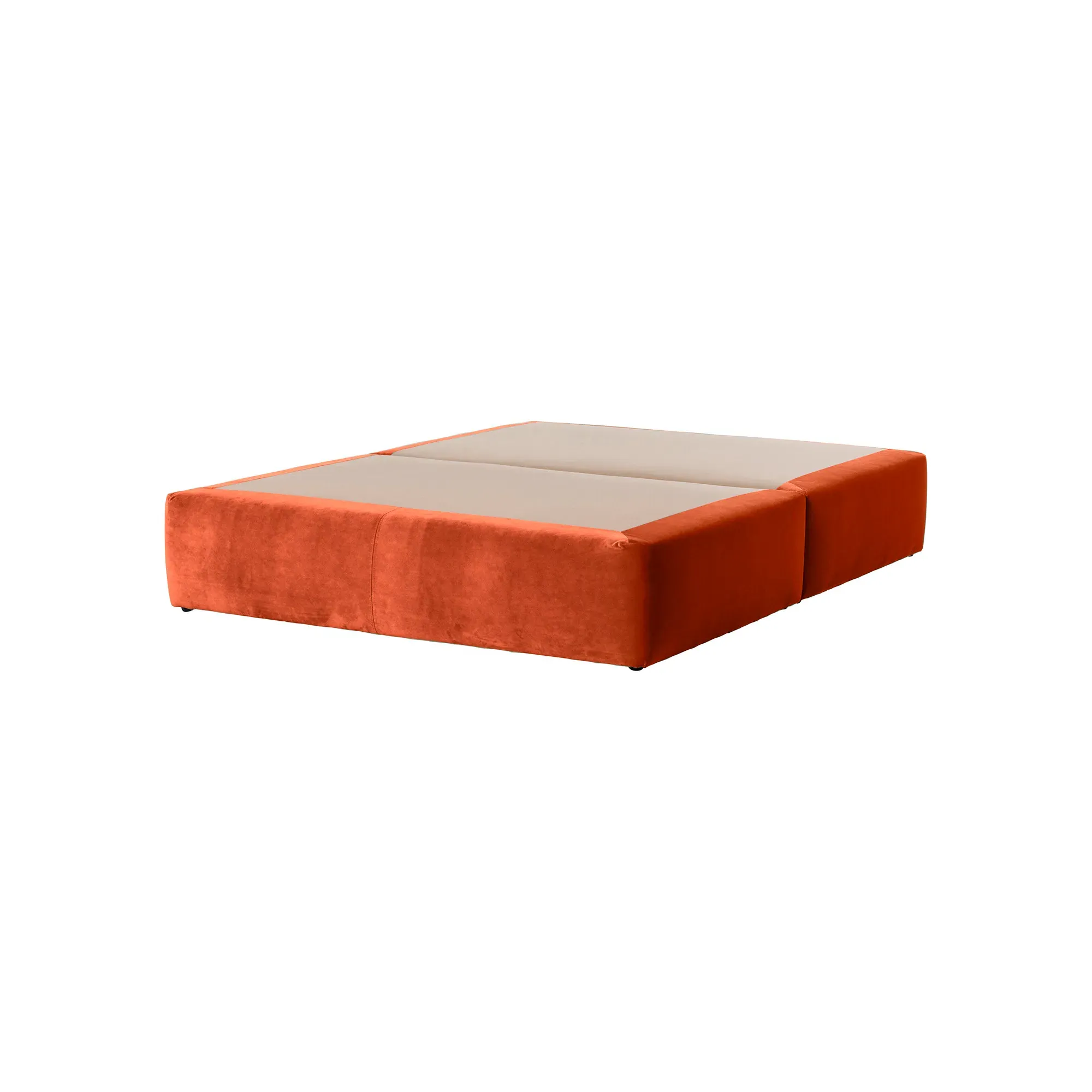 Abbotsford x Linwood King Divan Base - Velvet