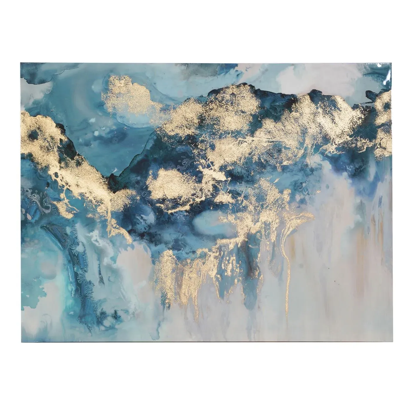 Abstract Canvas - Gold image