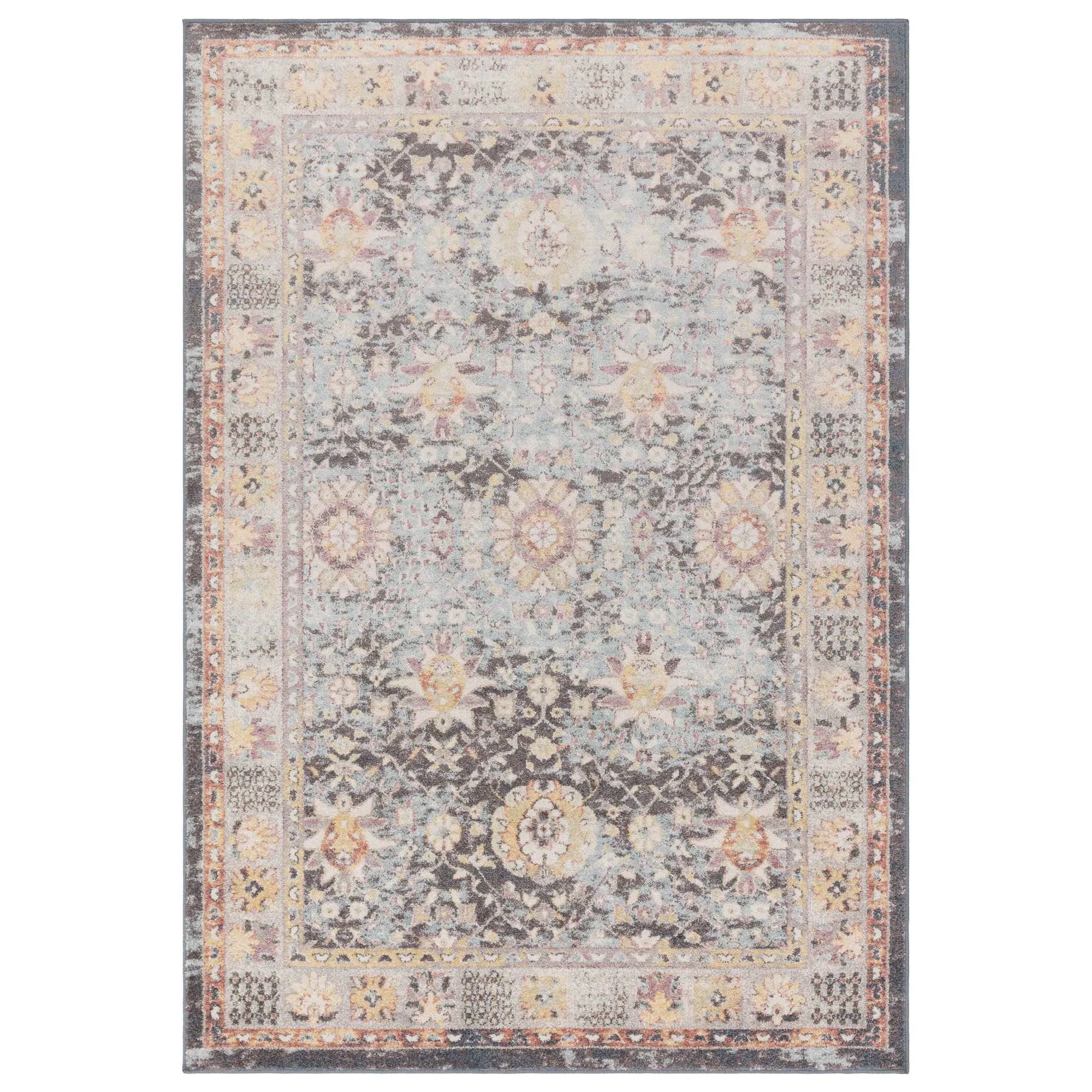 Adeline Rug Gita - Yellow, Polypropylene