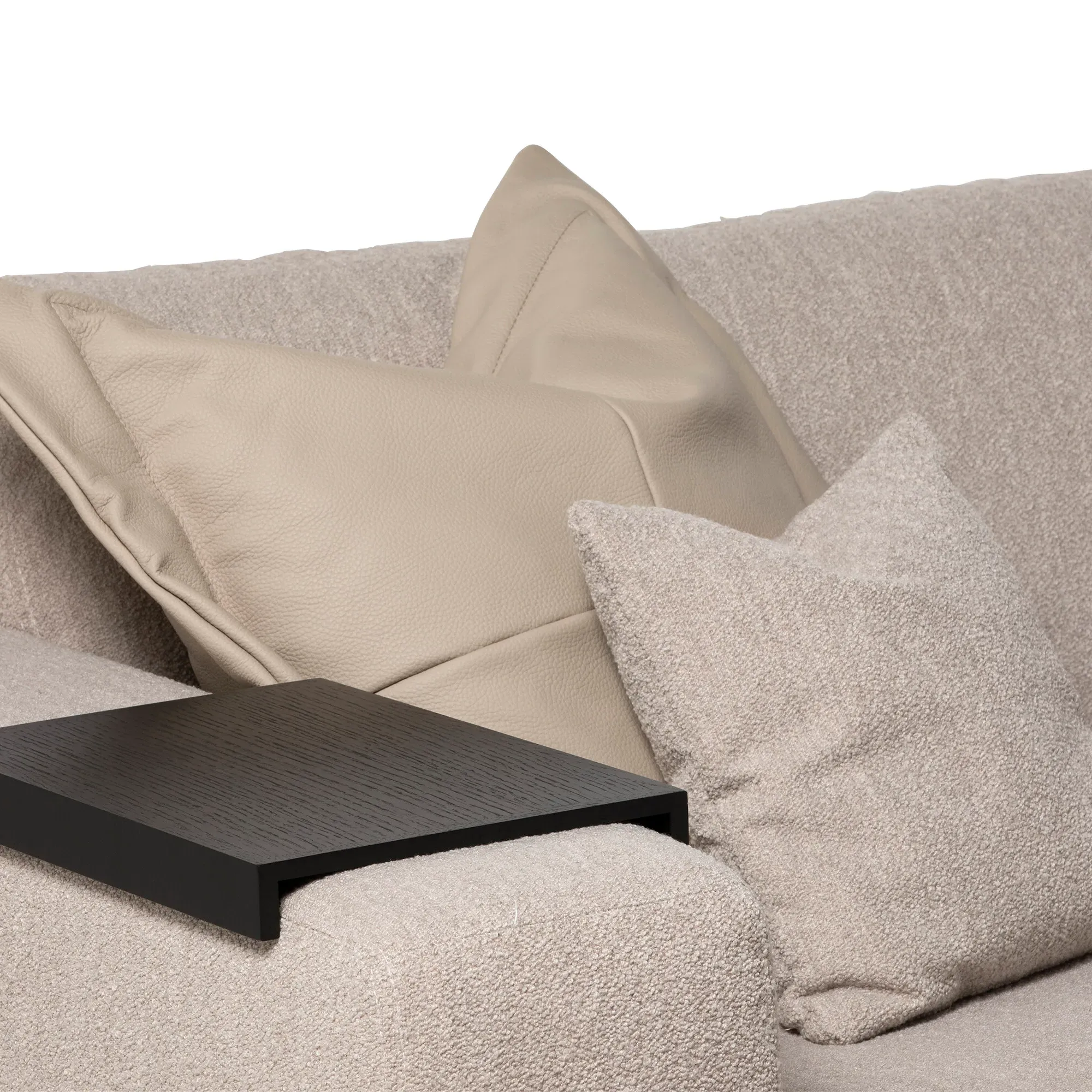 Adessa Armrest Tray - Brown, Wood