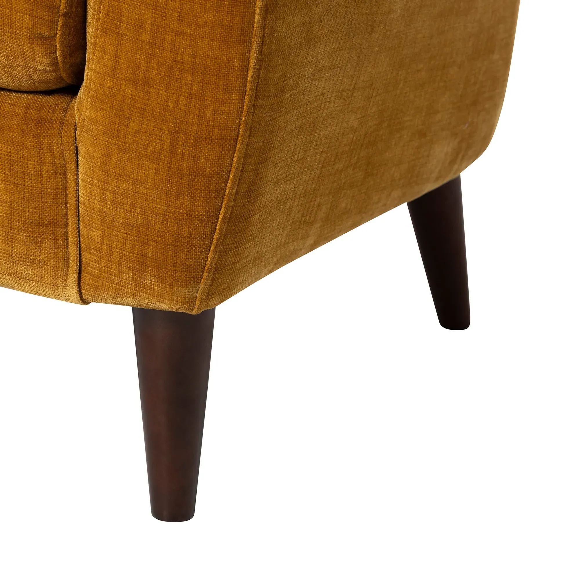 Aelin 3-Seater Sofa - Yellow Fabric