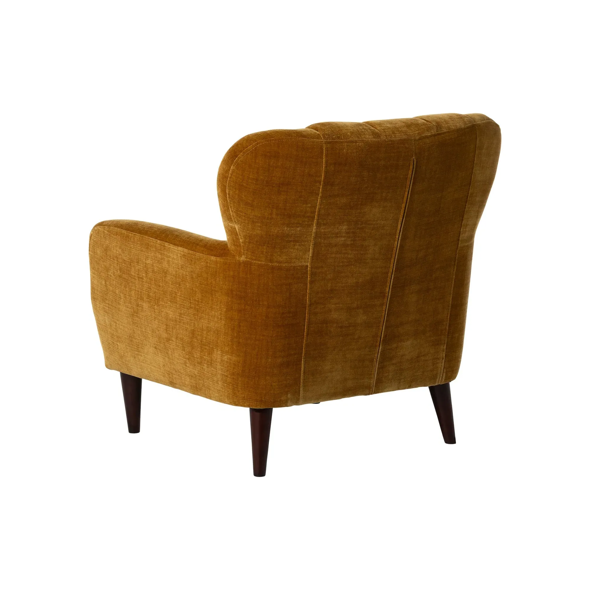 Aelin Armchair - Yellow Fabric