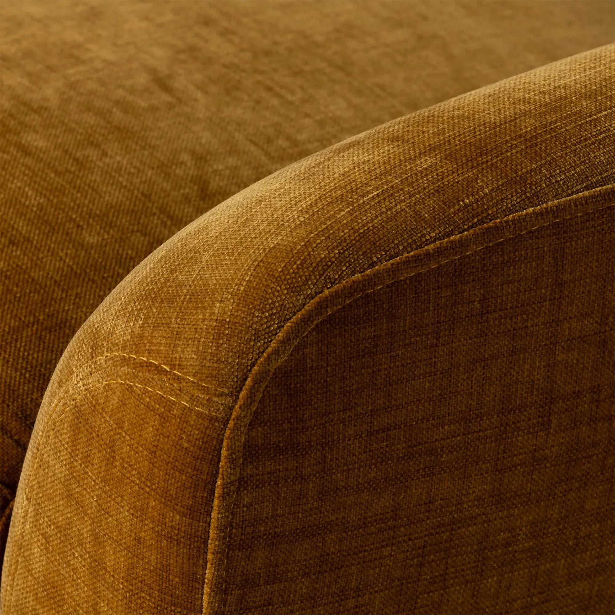 Aelin Armchair - Yellow Fabric