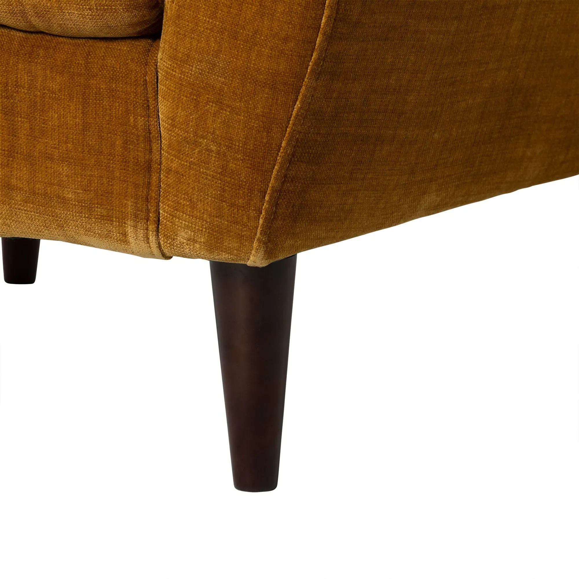 Aelin Armchair - Yellow Fabric