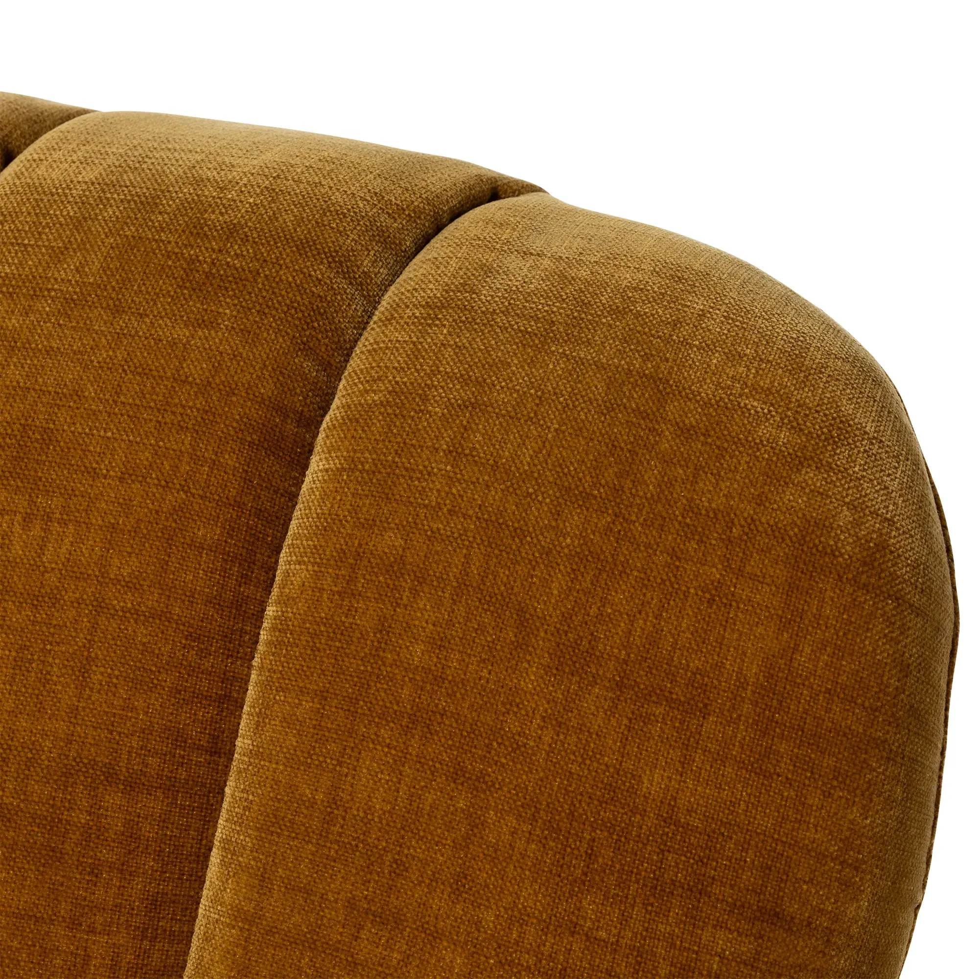Aelin Armchair - Yellow Fabric