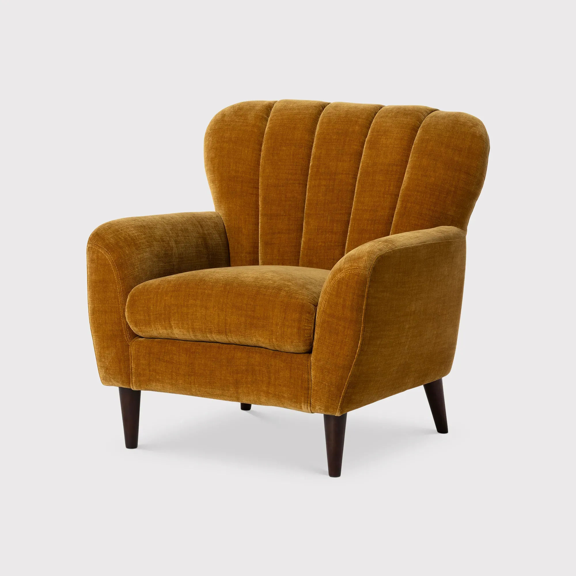 Aelin Armchair - Yellow Fabric image