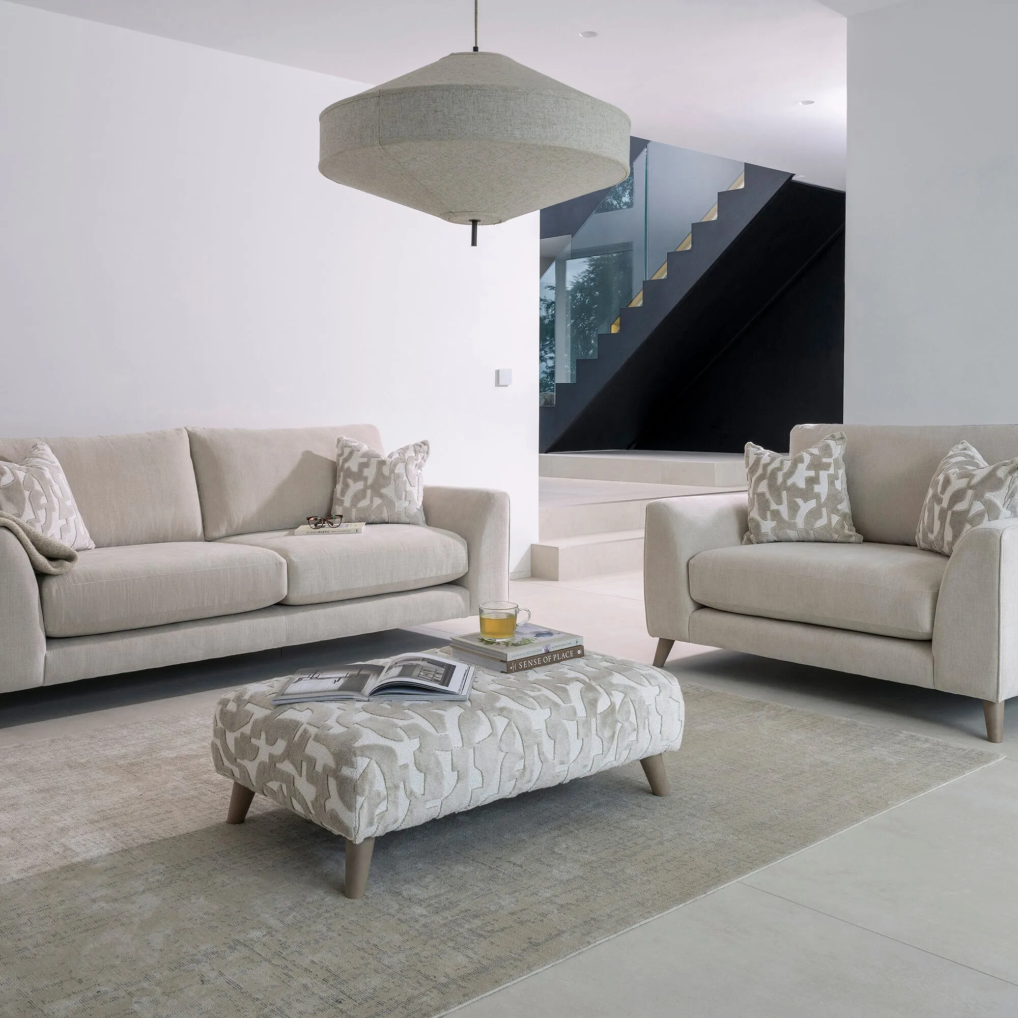 Agano Large Sofa - Fabric