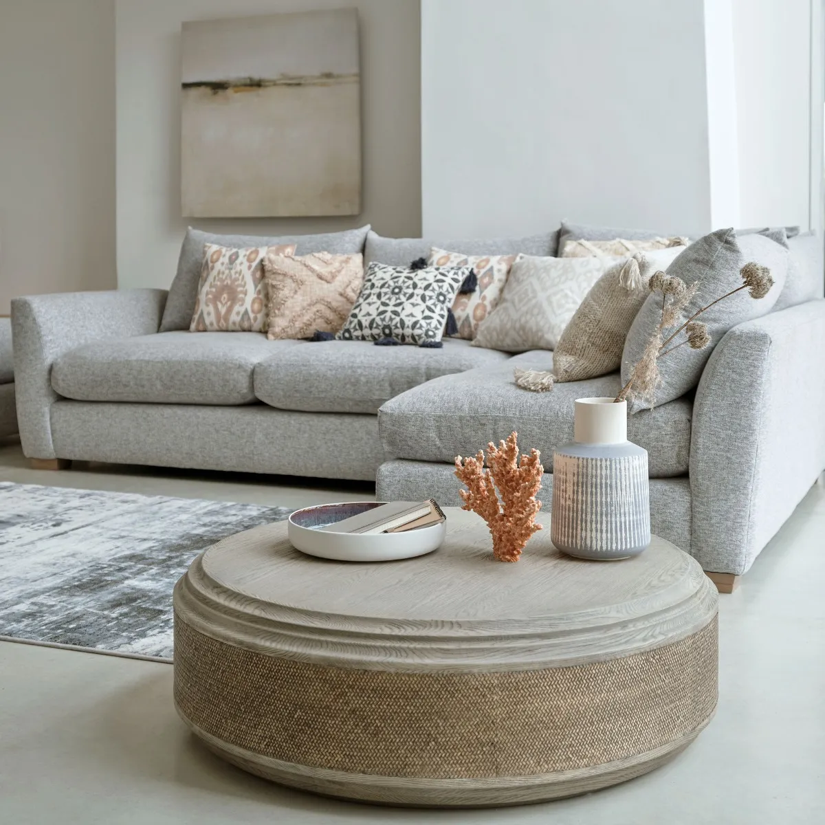 Agate Ceramic Dish - Blue