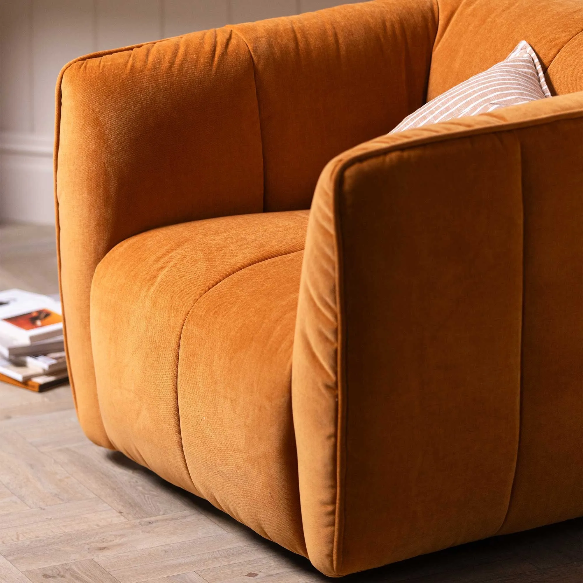 Ainsley Armchair - Orange