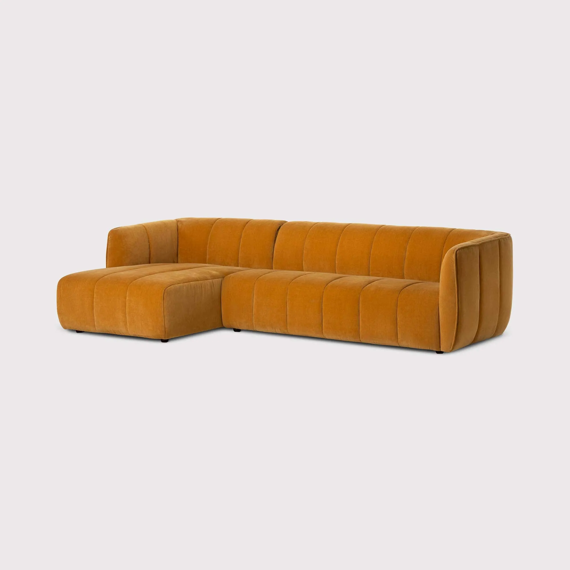 Ainsley Chaise Corner Sofa LHF - Yellow image