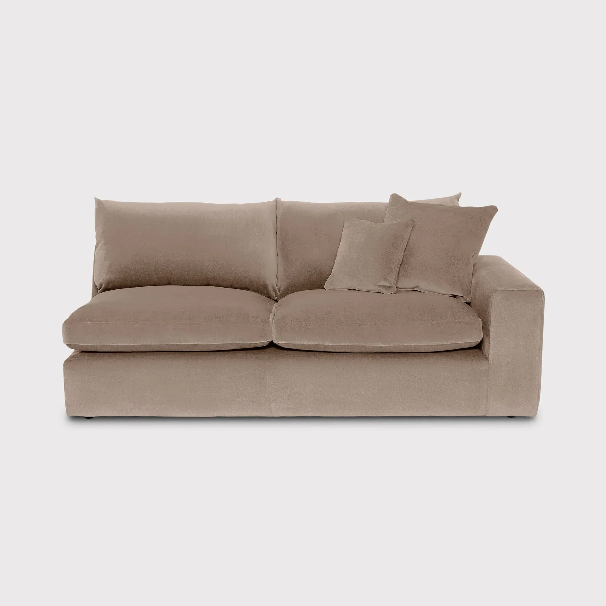 Alaska 2-Seater Sofa with 1 Arm Left - Neutral