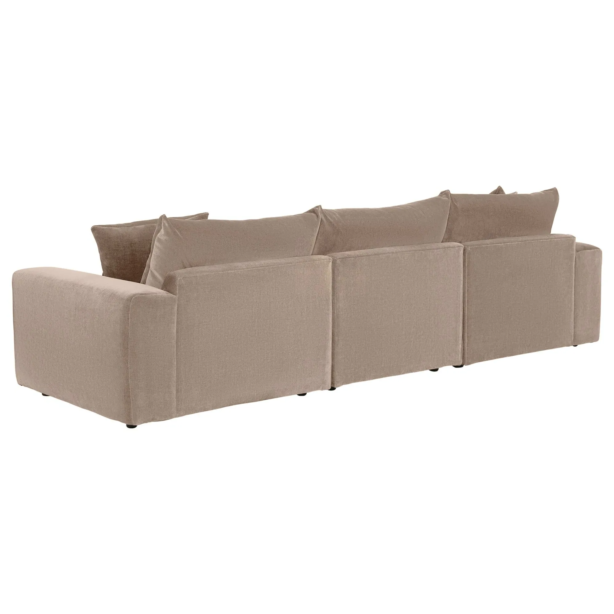 Alaska 3-Seater Sofa - Neutral, Fabric