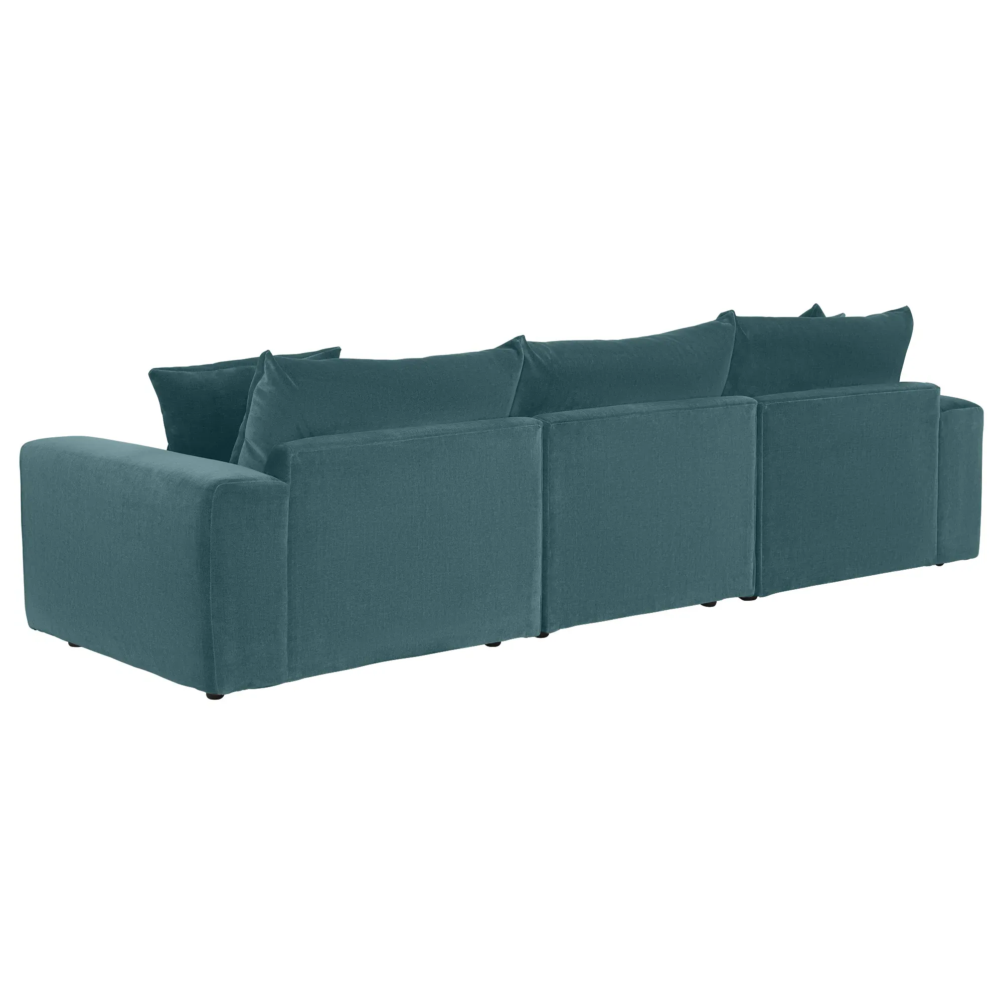 Alaska 3-Seater Sofa - Teal, Fabric