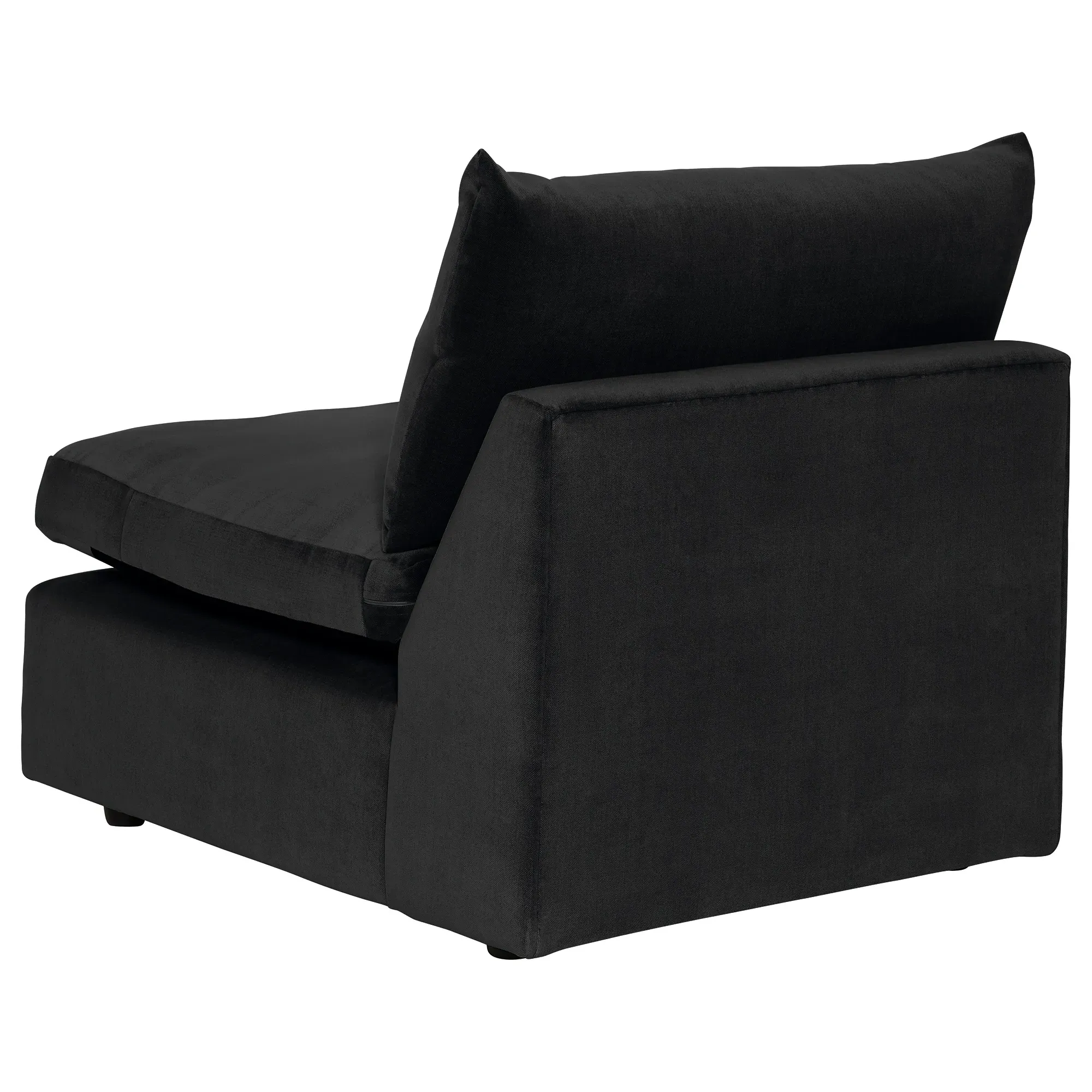 Alaska Armless Unit - Black