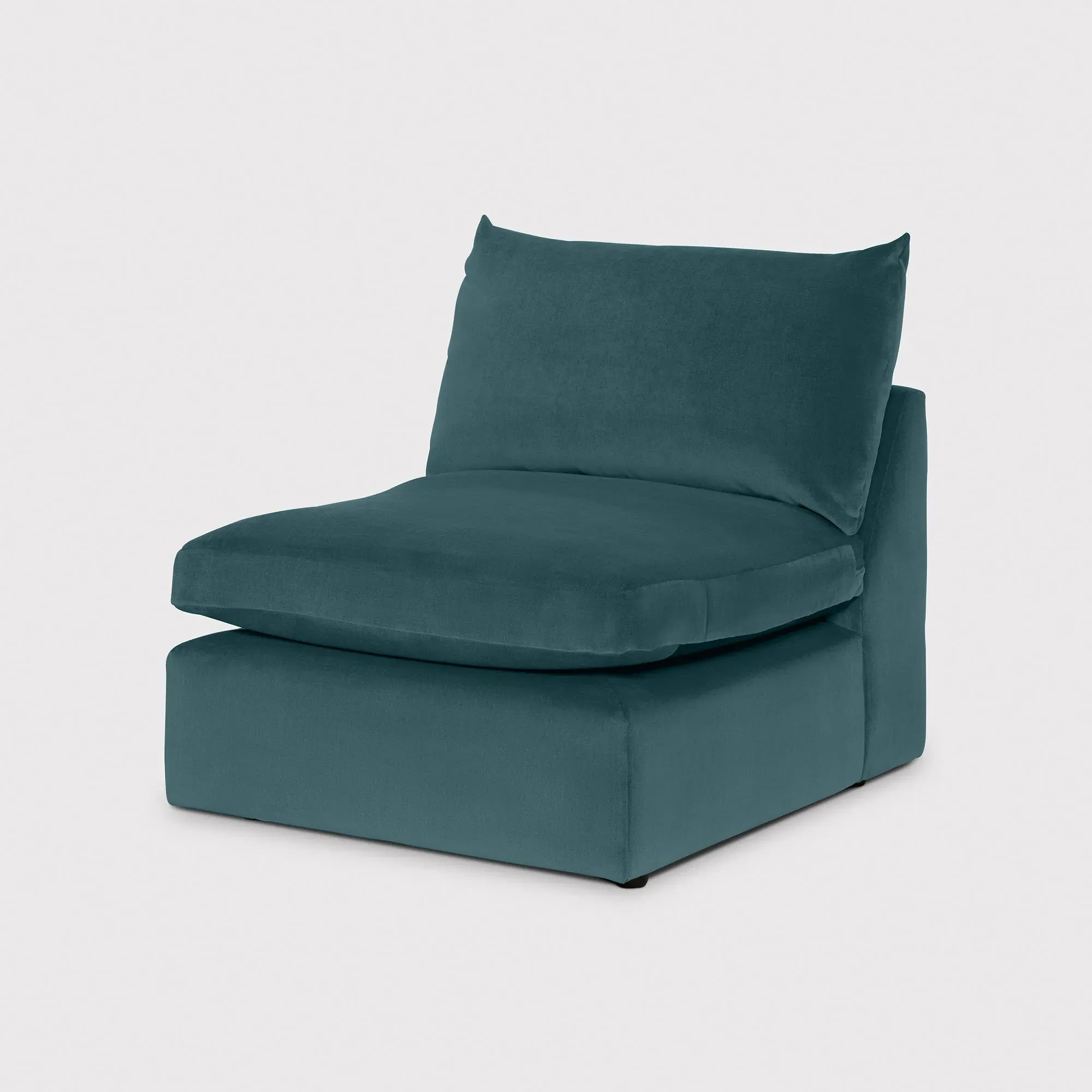 Alaska Armless Unit - Teal