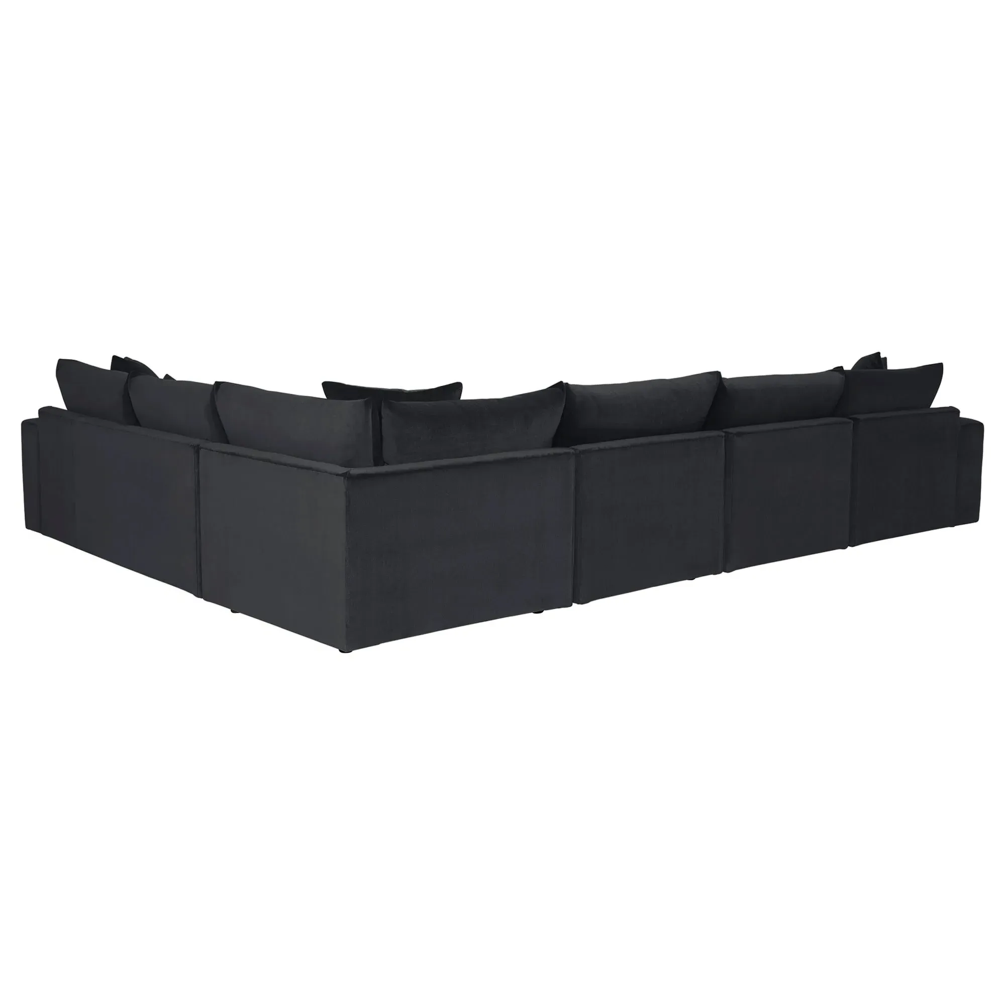 Alaska Modular Corner Sofa - Black
