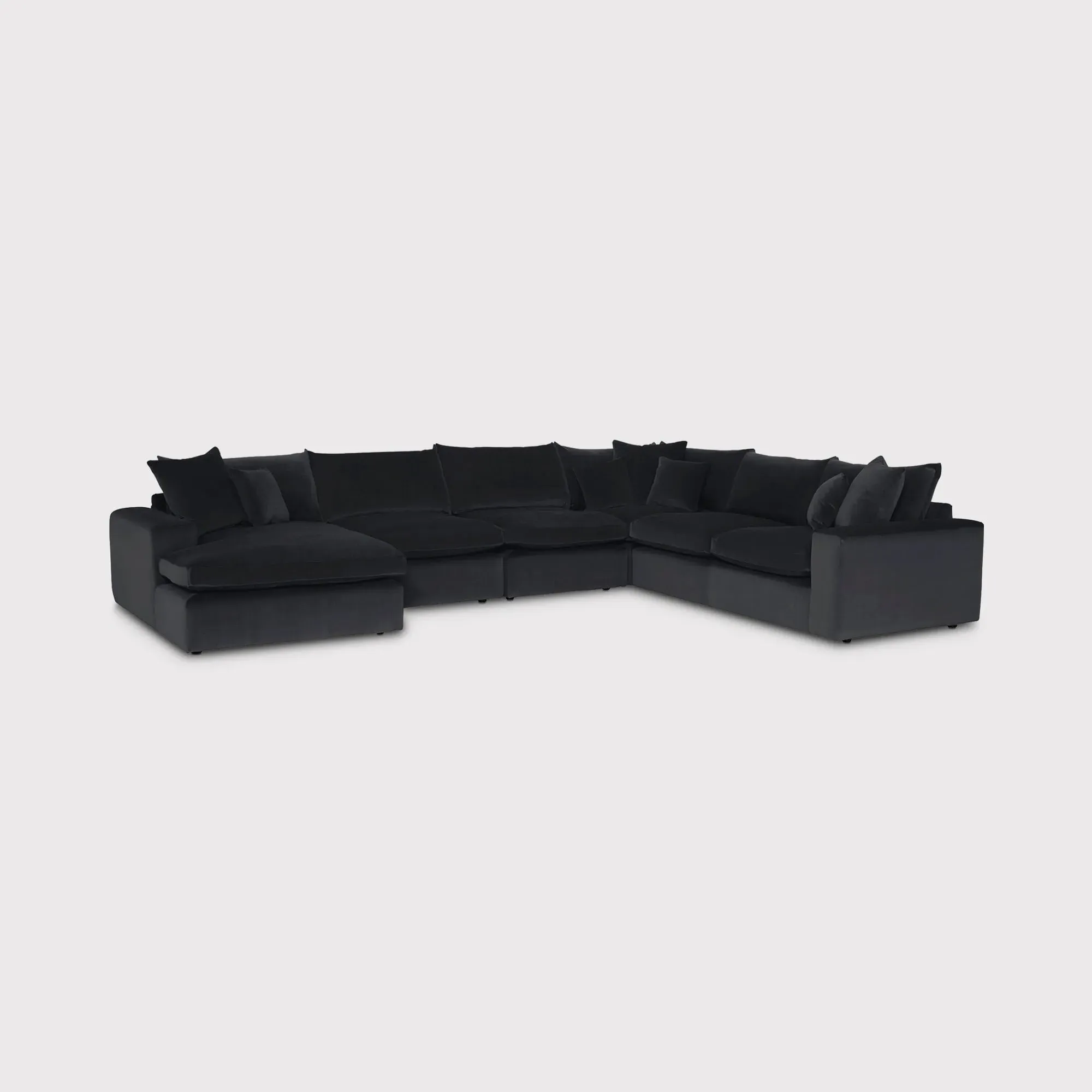 Alaska Modular Corner Sofa - Black image