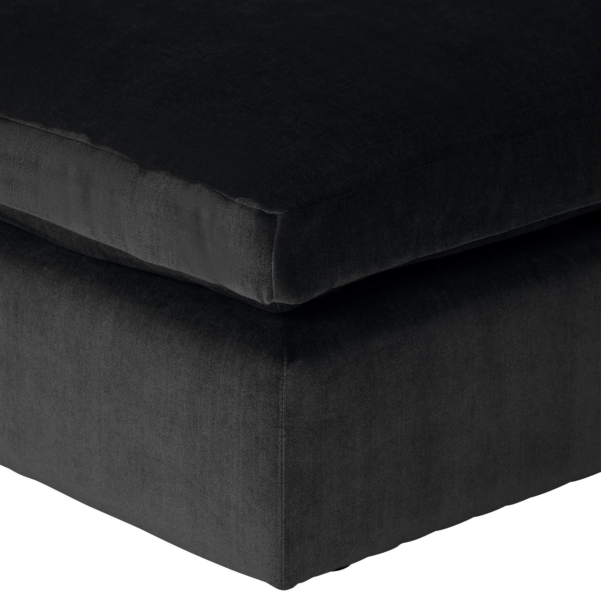 Alaska Right Arm Chaise - Black