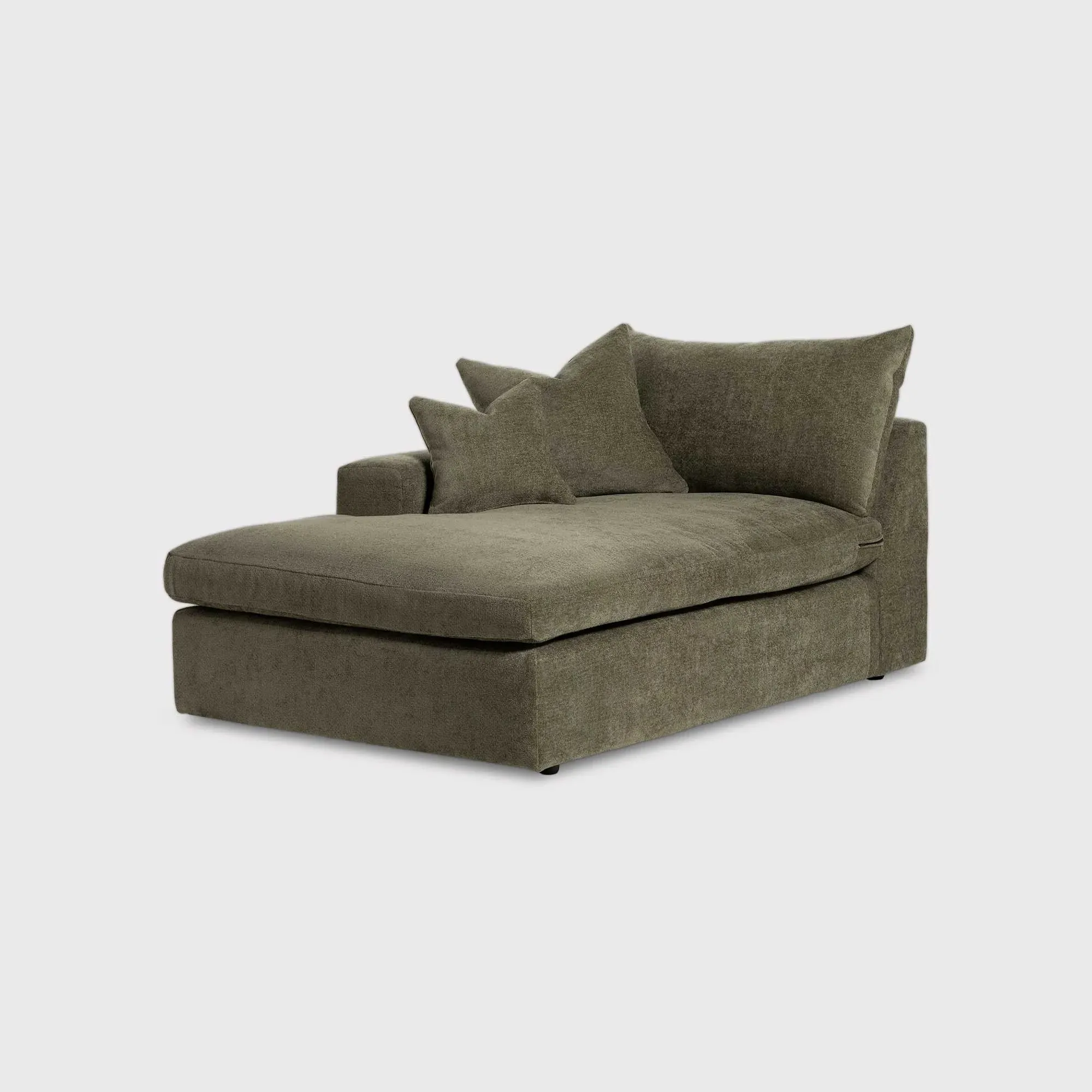 Alaska Right Arm Chaise - Green image