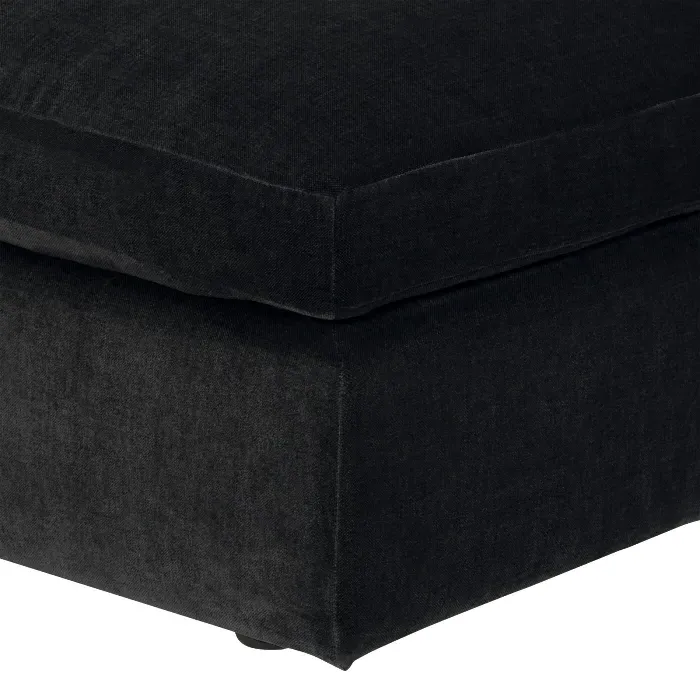 Alaska Stool - Black, Fabric