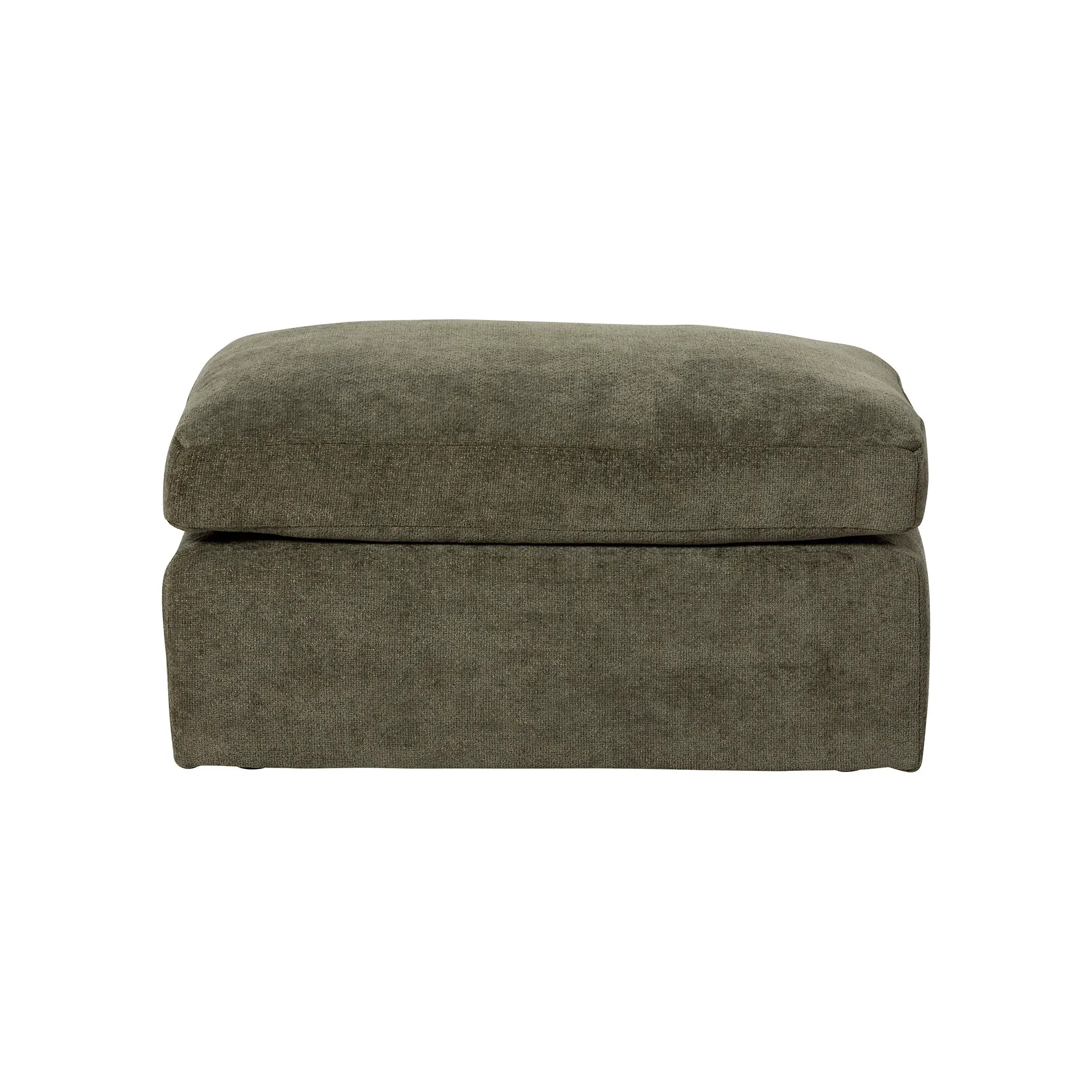 Alaska Stool - Green, Velvet