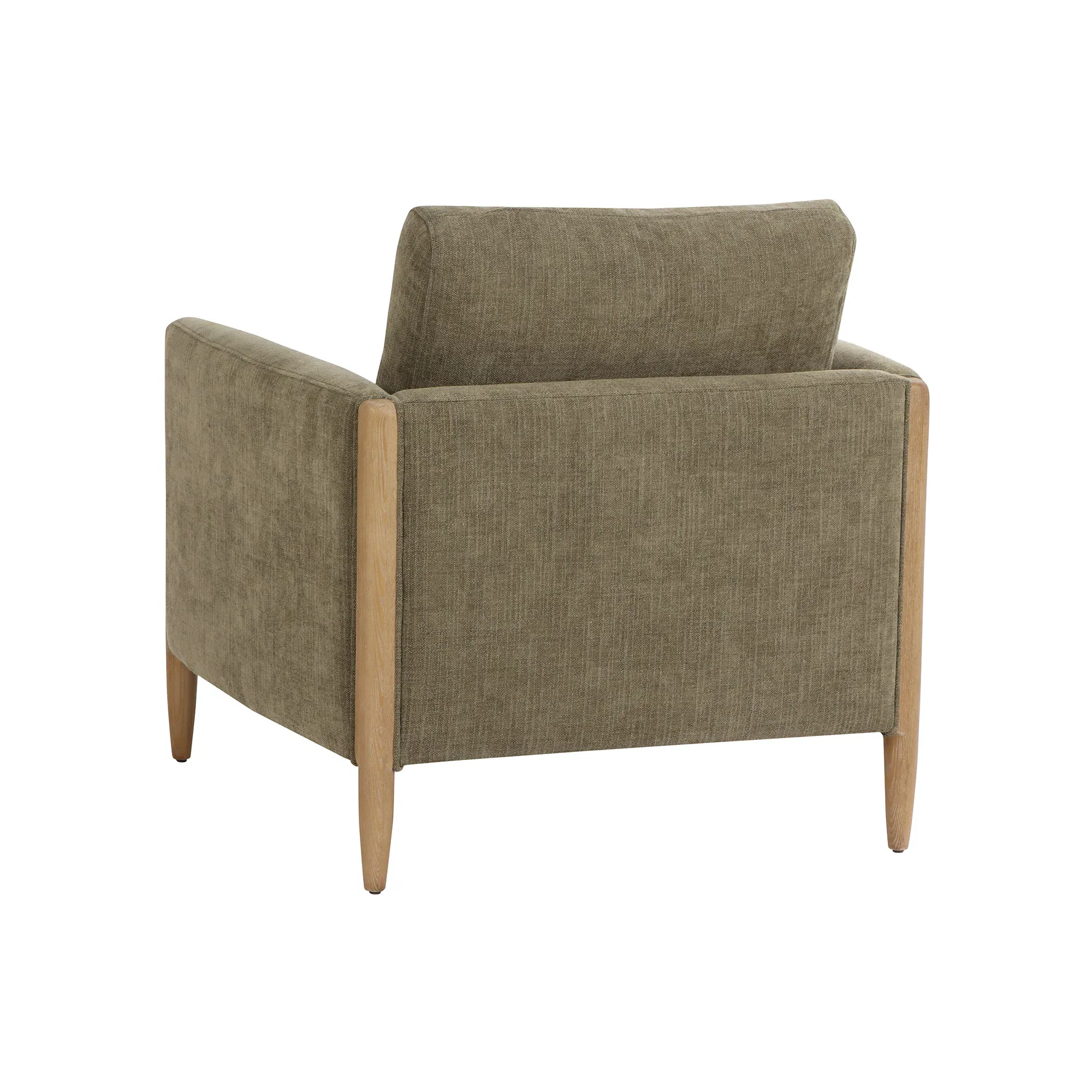 Alderton Dining Armchair - Green, Fabric