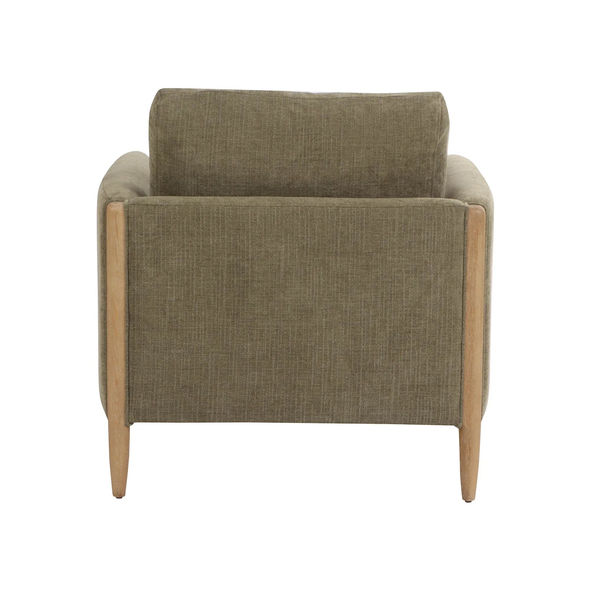 Alderton Dining Armchair - Green, Fabric