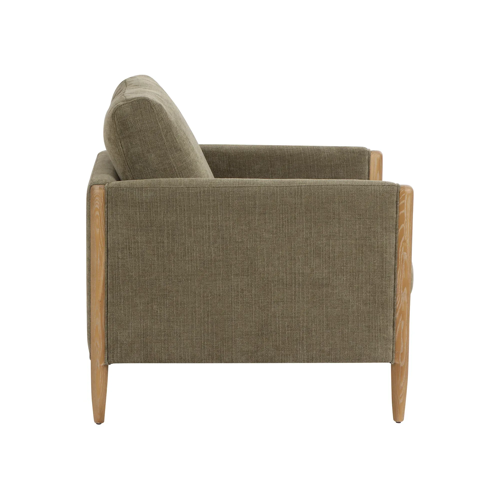 Alderton Dining Armchair - Green, Fabric