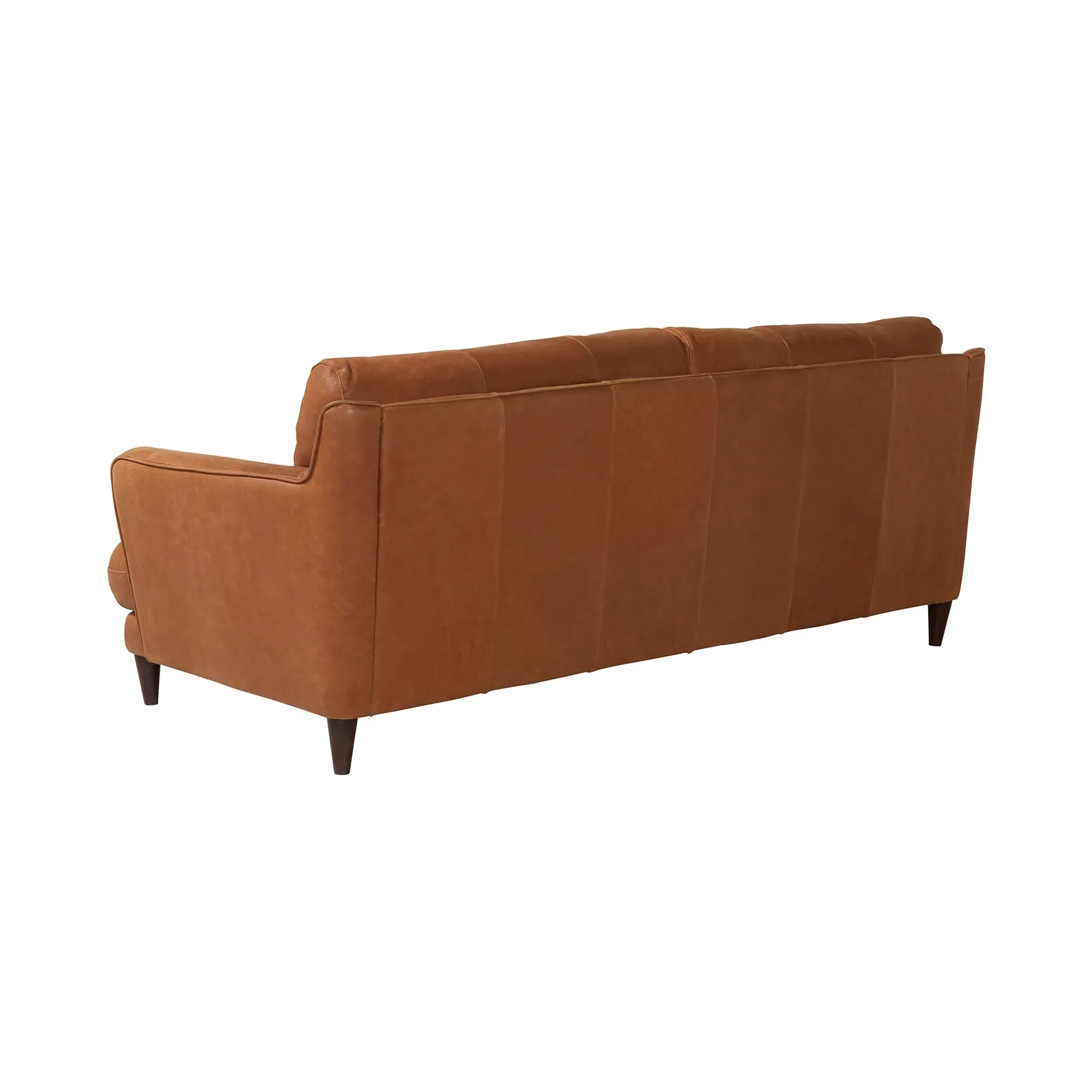 Aldo 3-Seater Sofa - Brown, Leather