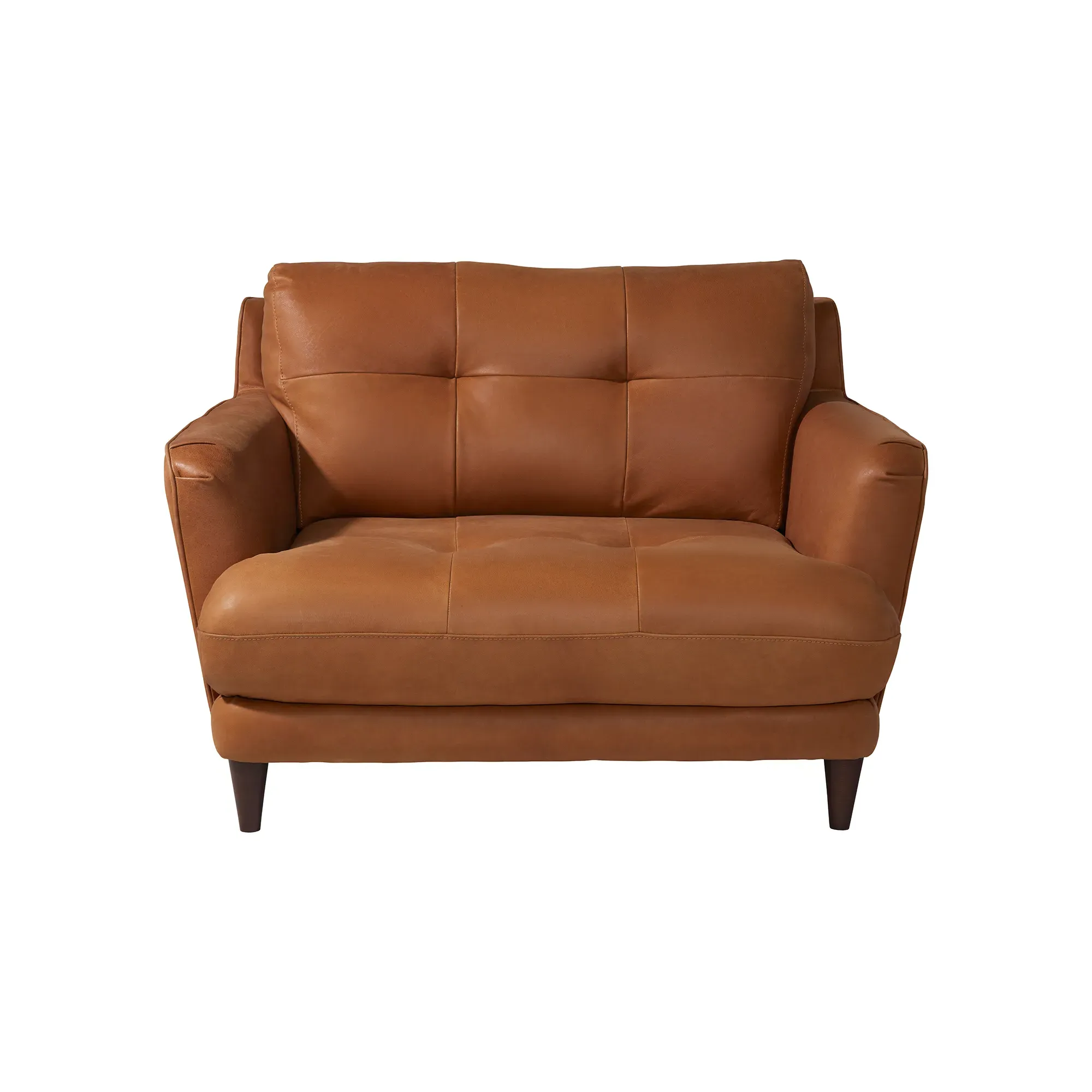 Aldo Maxi Armchair - Brown, Leather