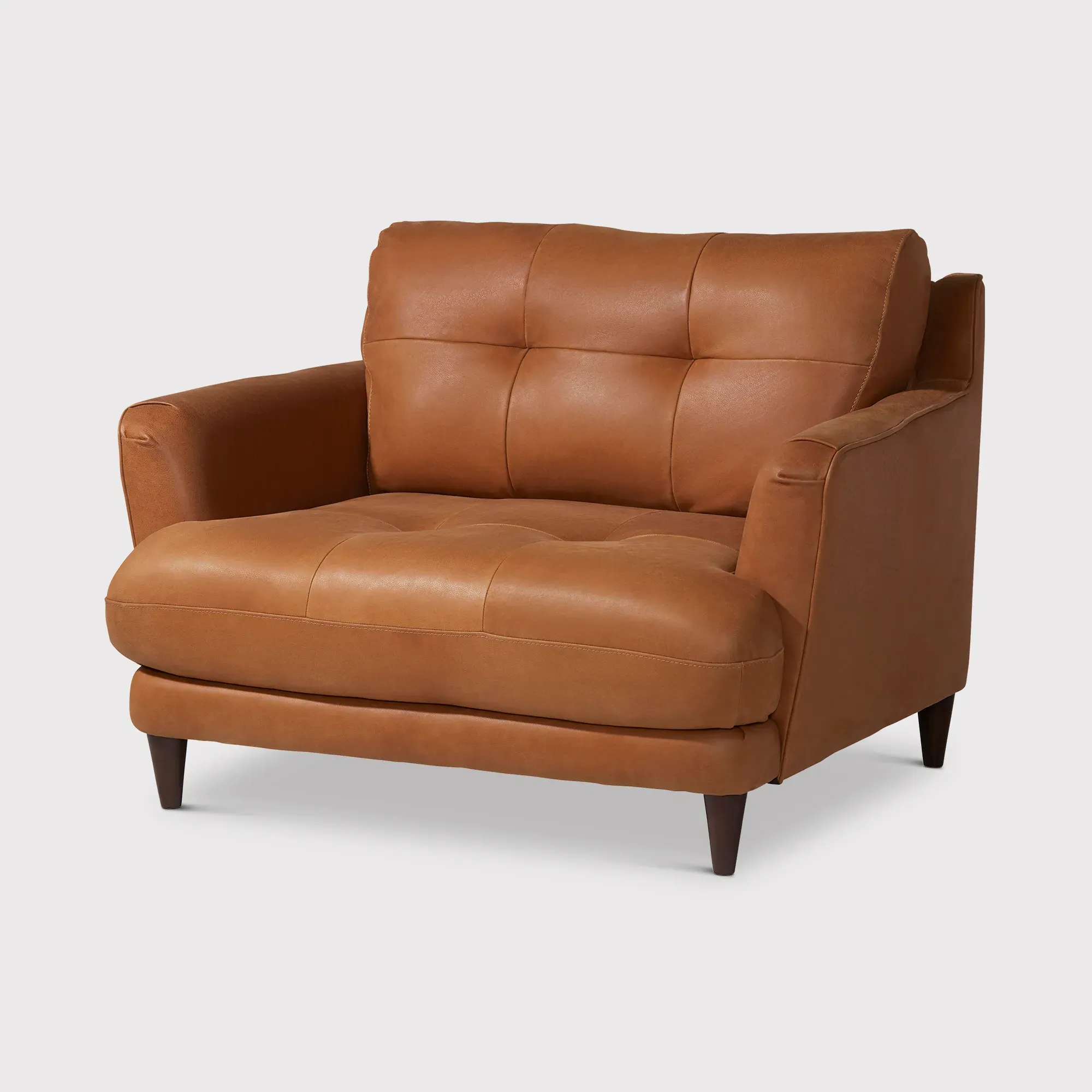 Aldo Maxi Armchair - Brown, Leather image