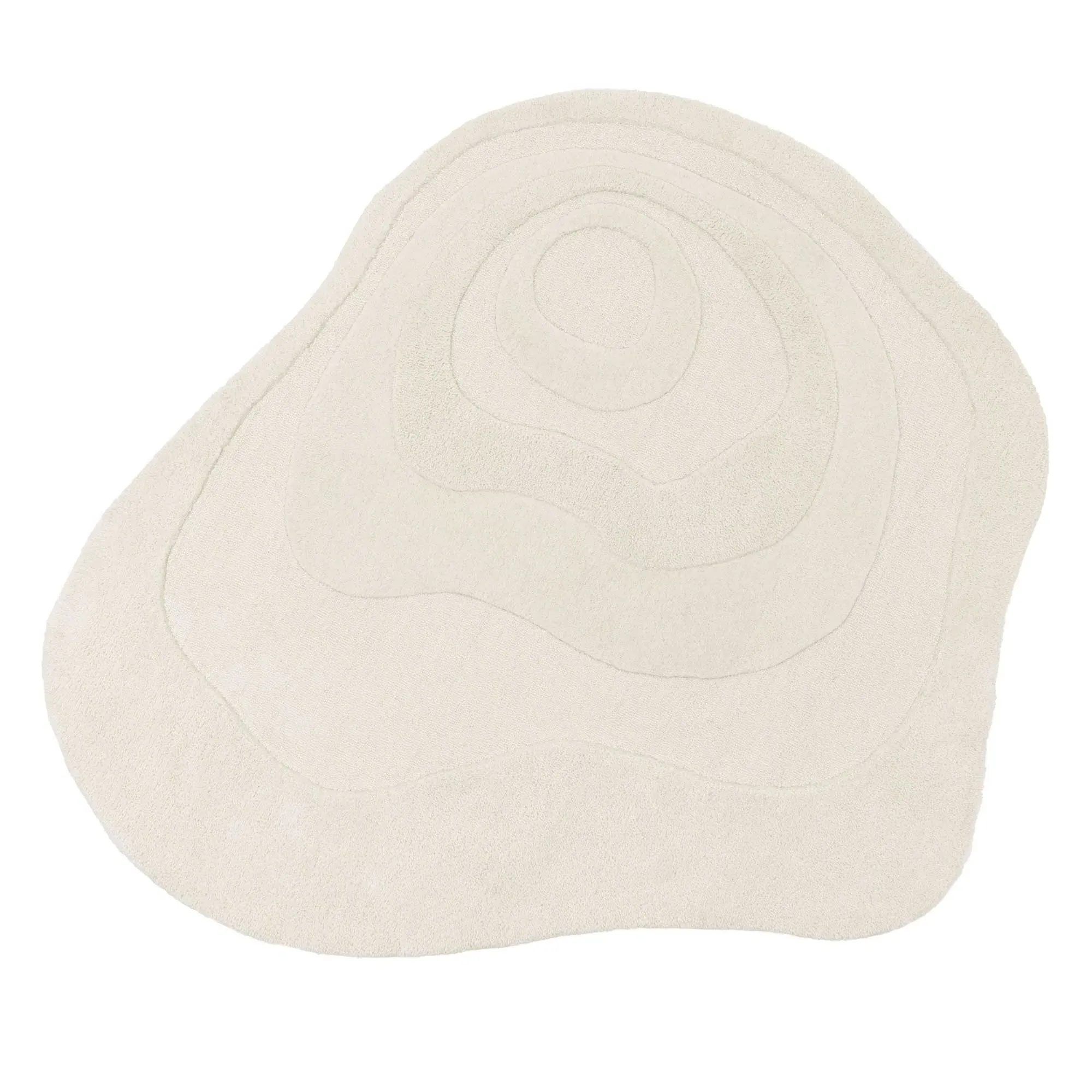 Alsan Round Rug Surge - Neutral, Wool