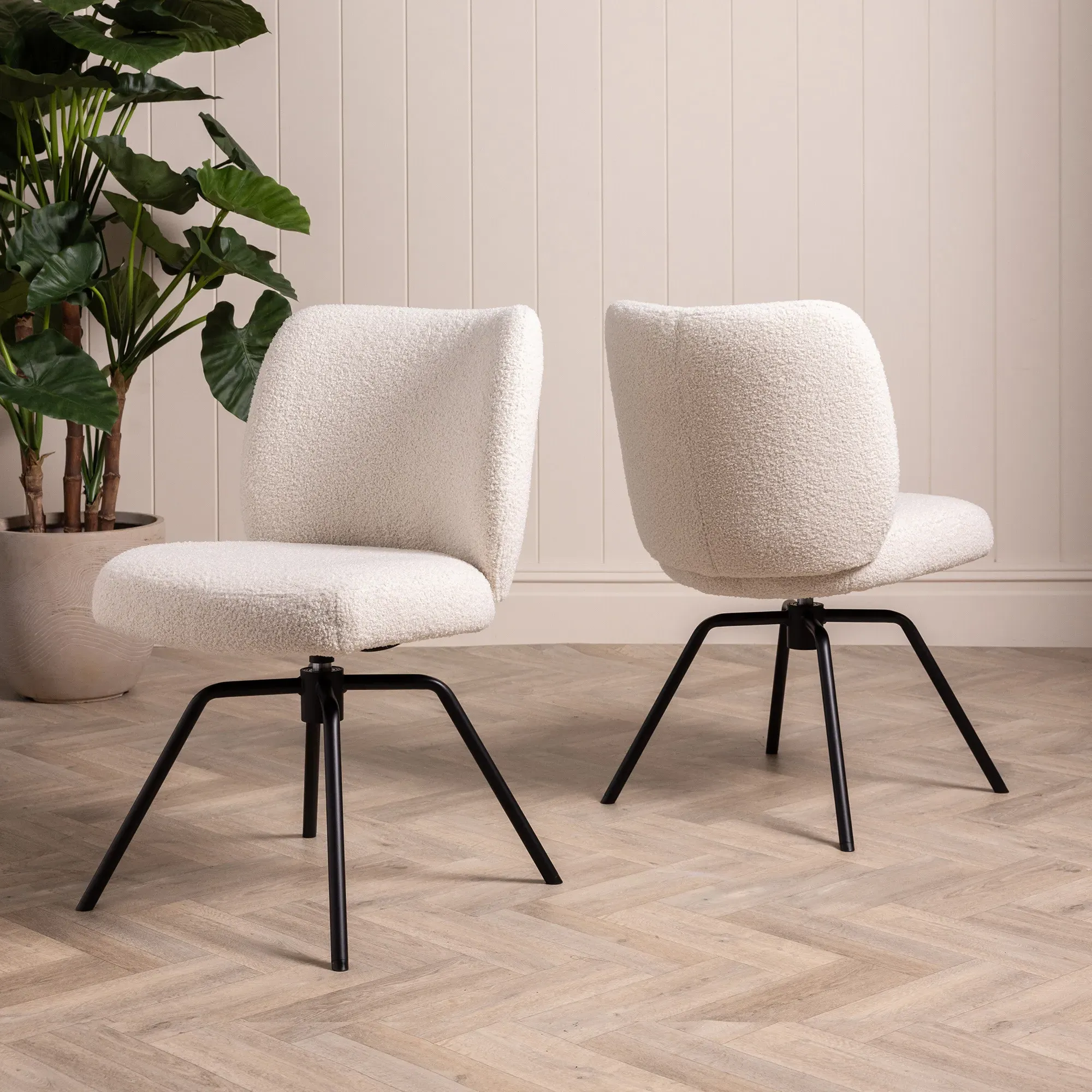 Altair Dining Chair - Neutral, Fabric image