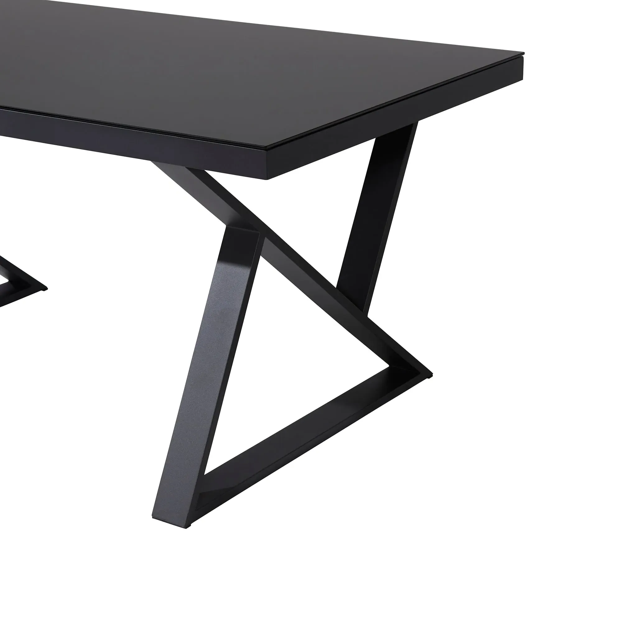 Alvor 6 Seater Dining Set - Grey, Rope