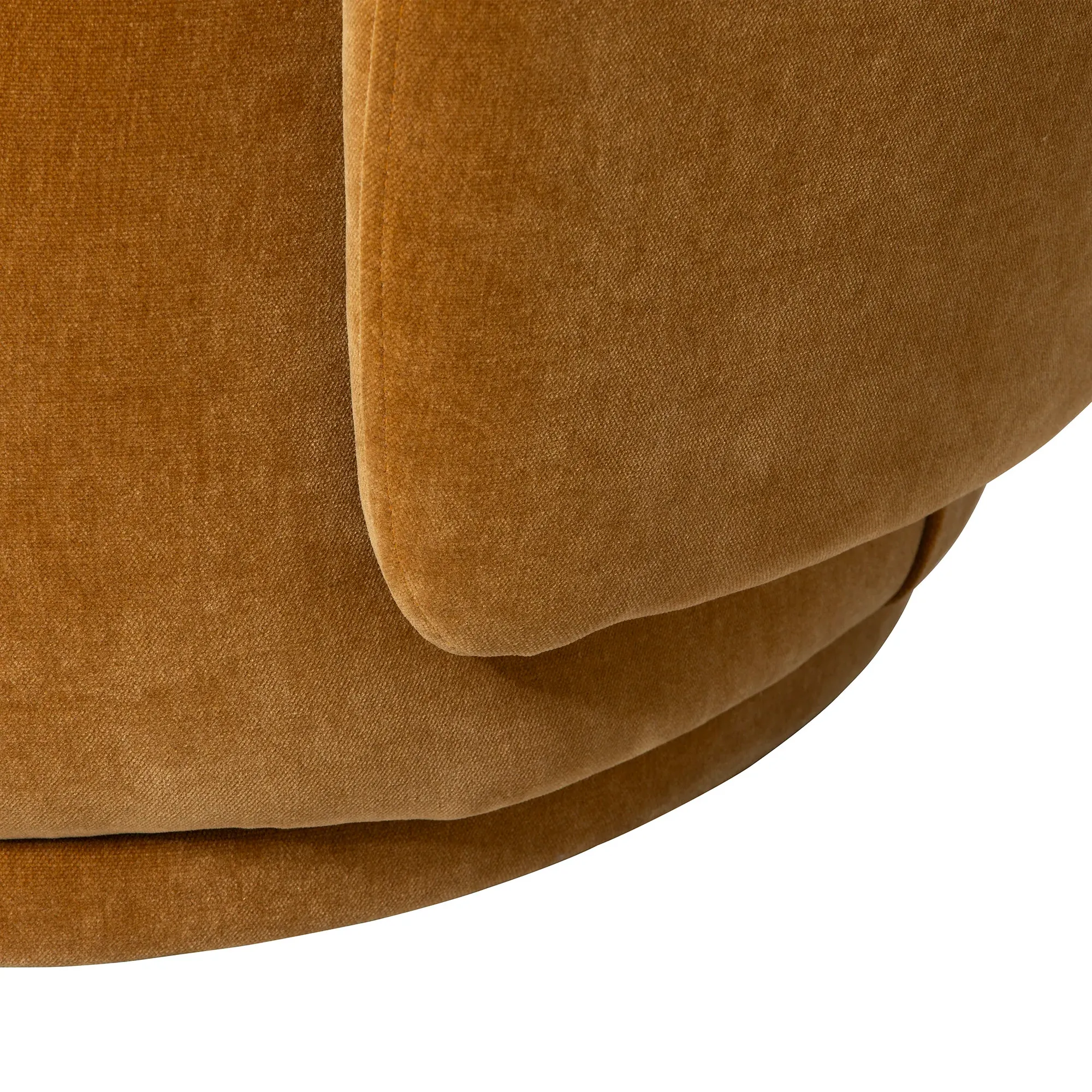 Angelo Armchair - Brown, Fabric