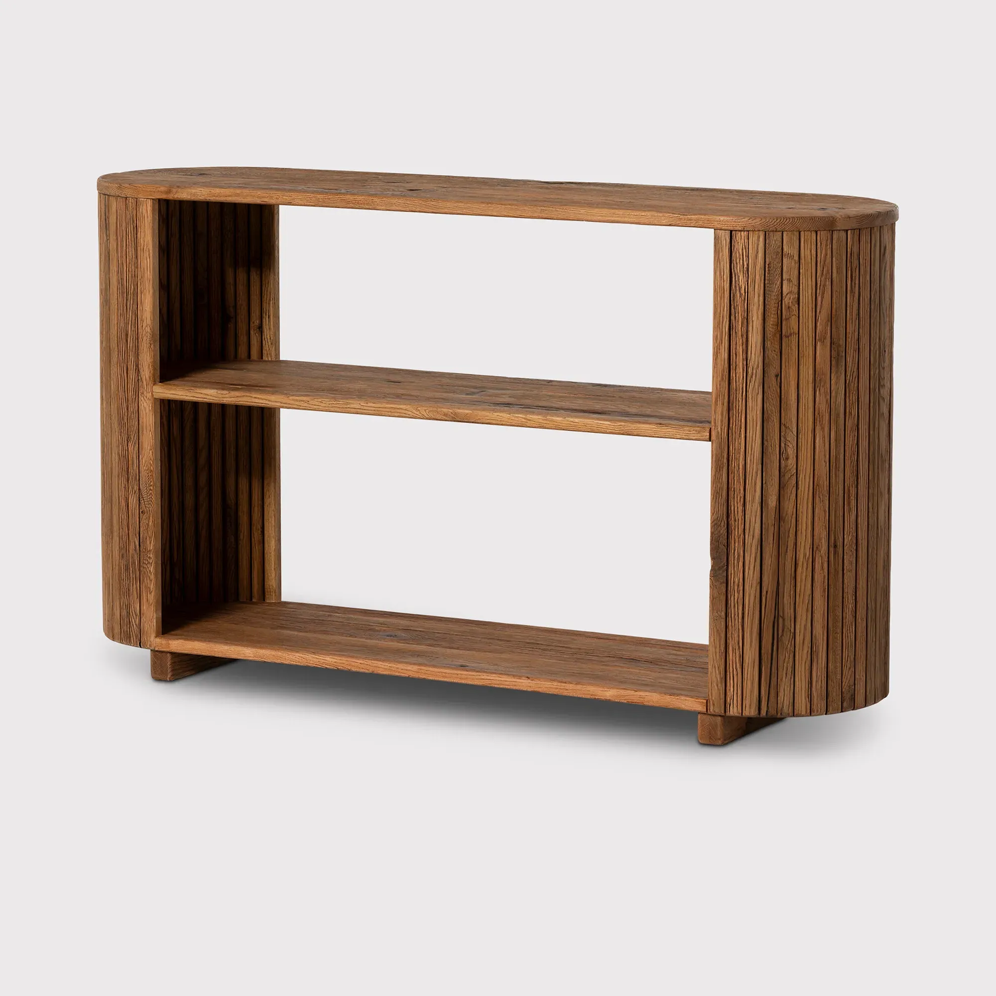 Argyll Console Table - Brown, Oak image