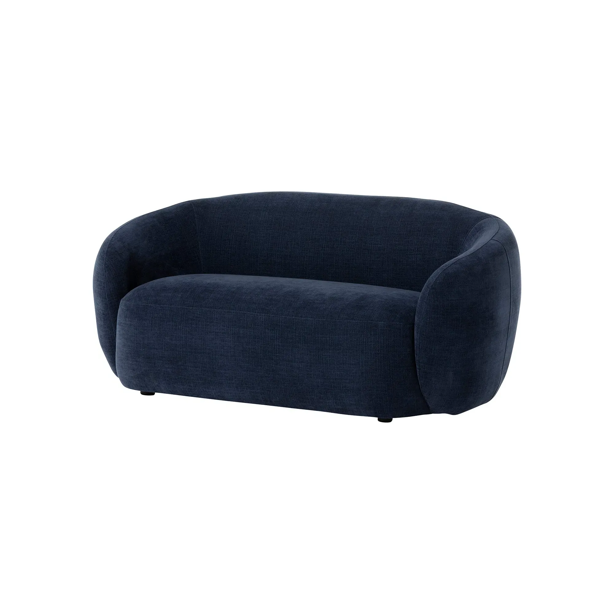 Arles Loveseat Sofa - Blue, Fabric