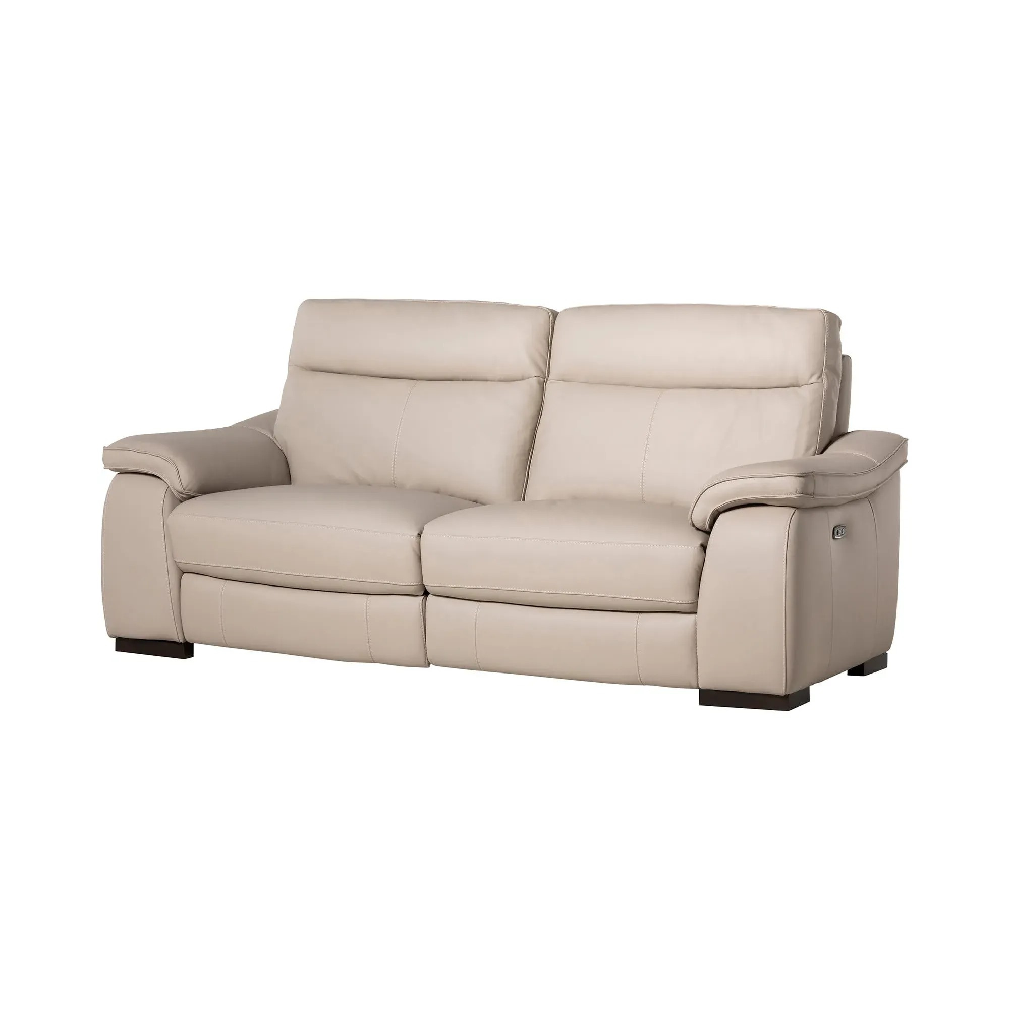 Arno 2.5 Seater Recliner Sofa with Power Recliners - Neutral