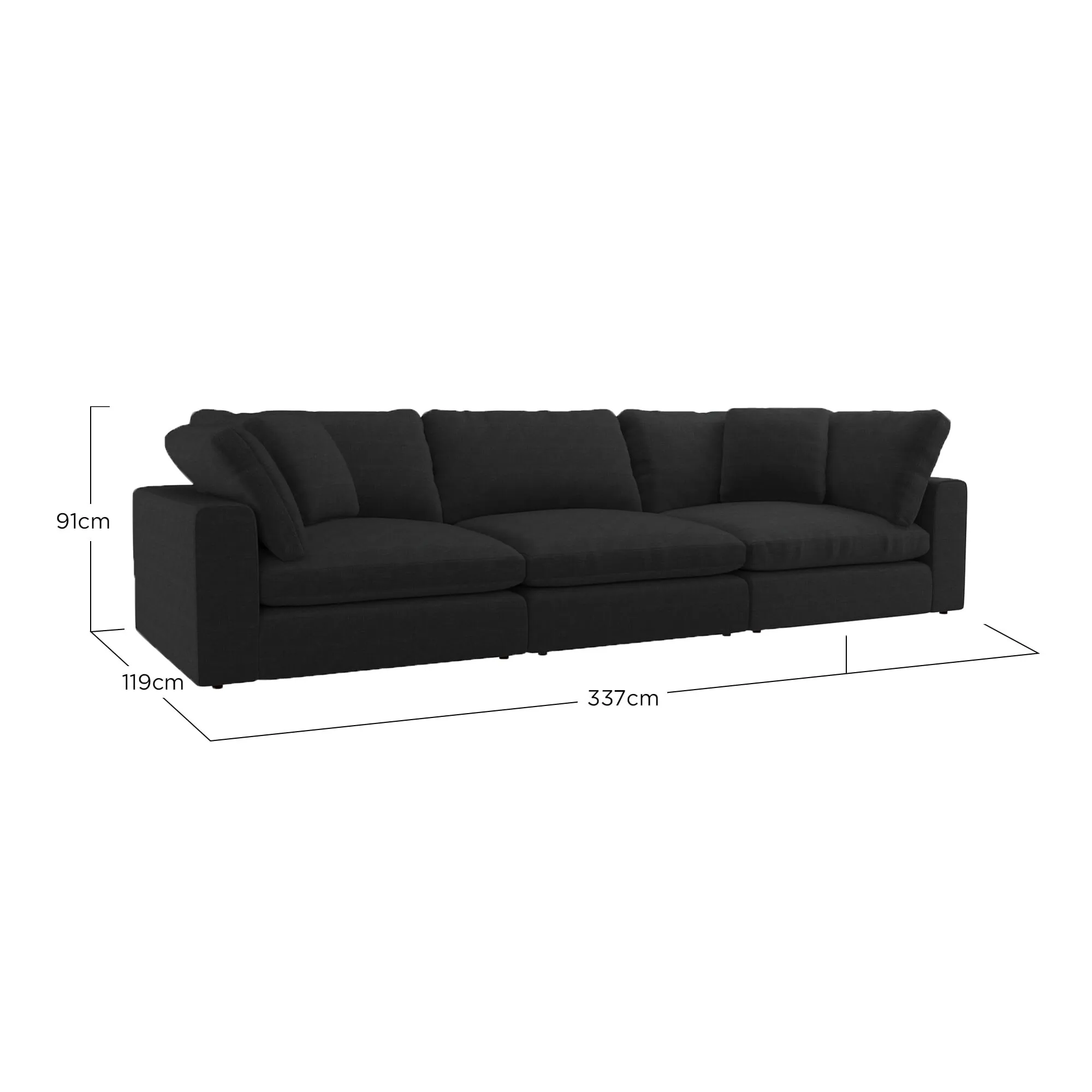 Artenis 3-Seater Sofa
