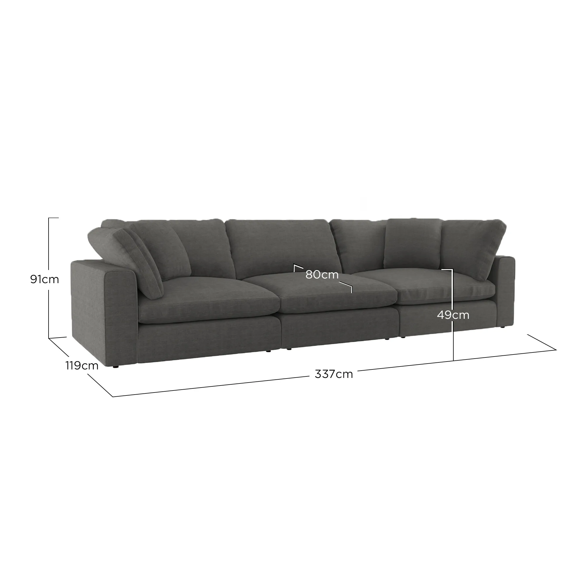 Artenis 3-Seater Sofa