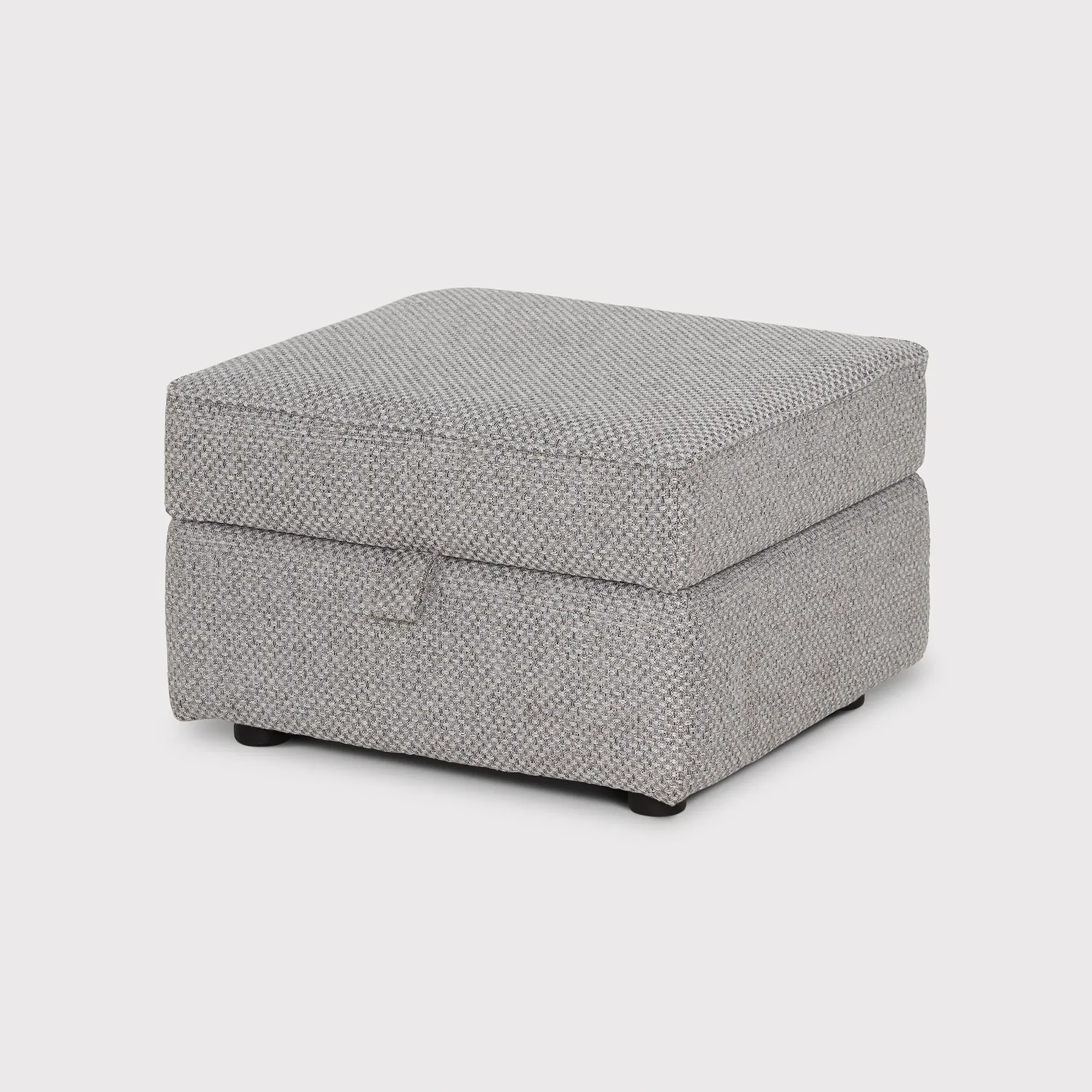 Ashton Storage Stool - Silver image