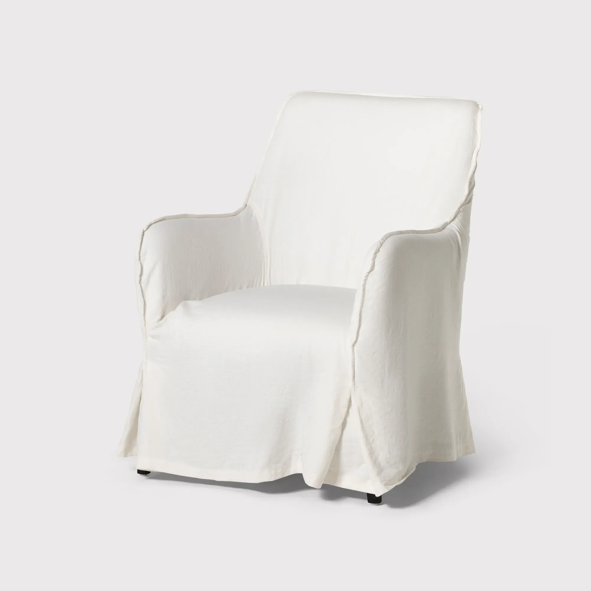 Aspley Armchair - White, Fabric image