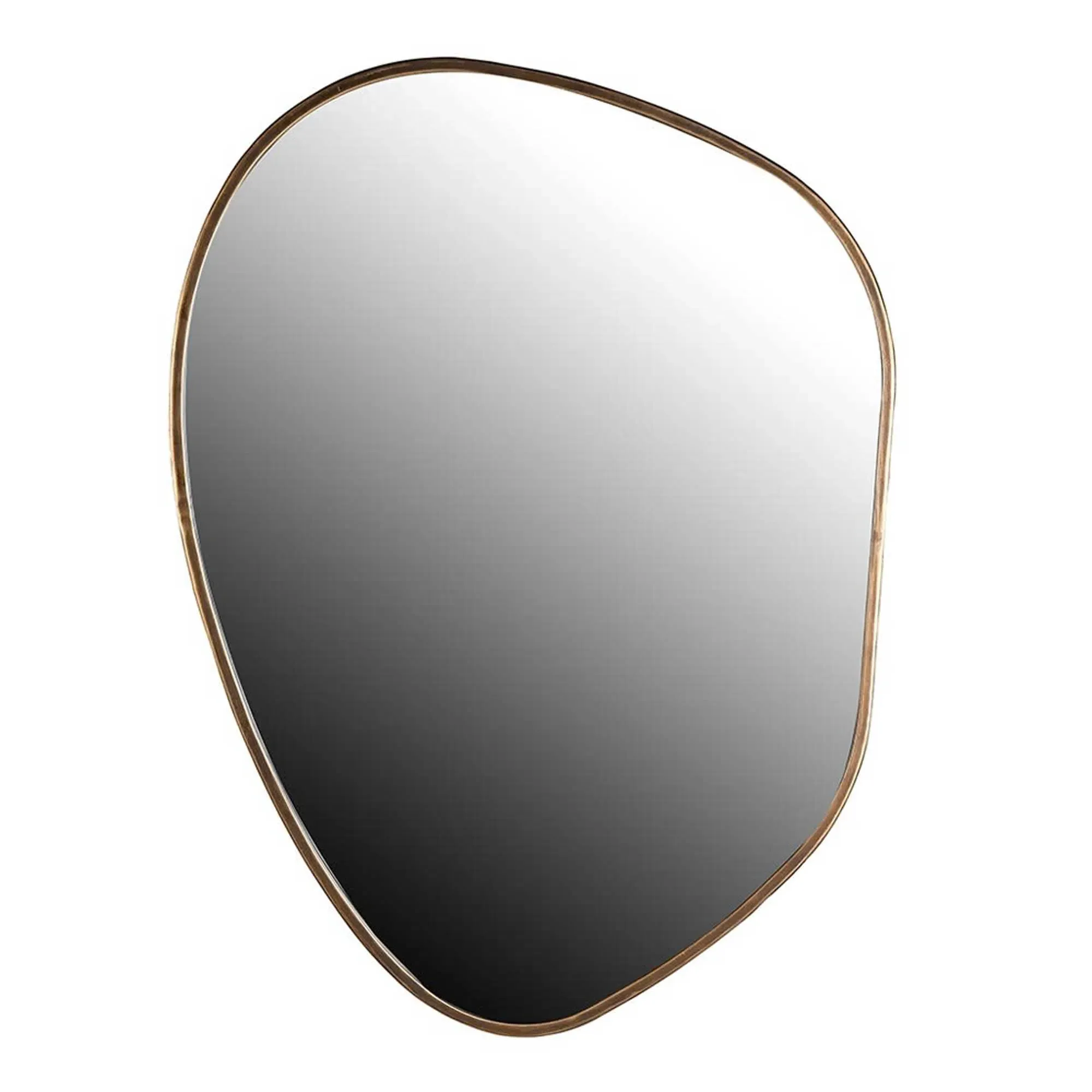 Asymmetrical Mirror - Gold, Metal image